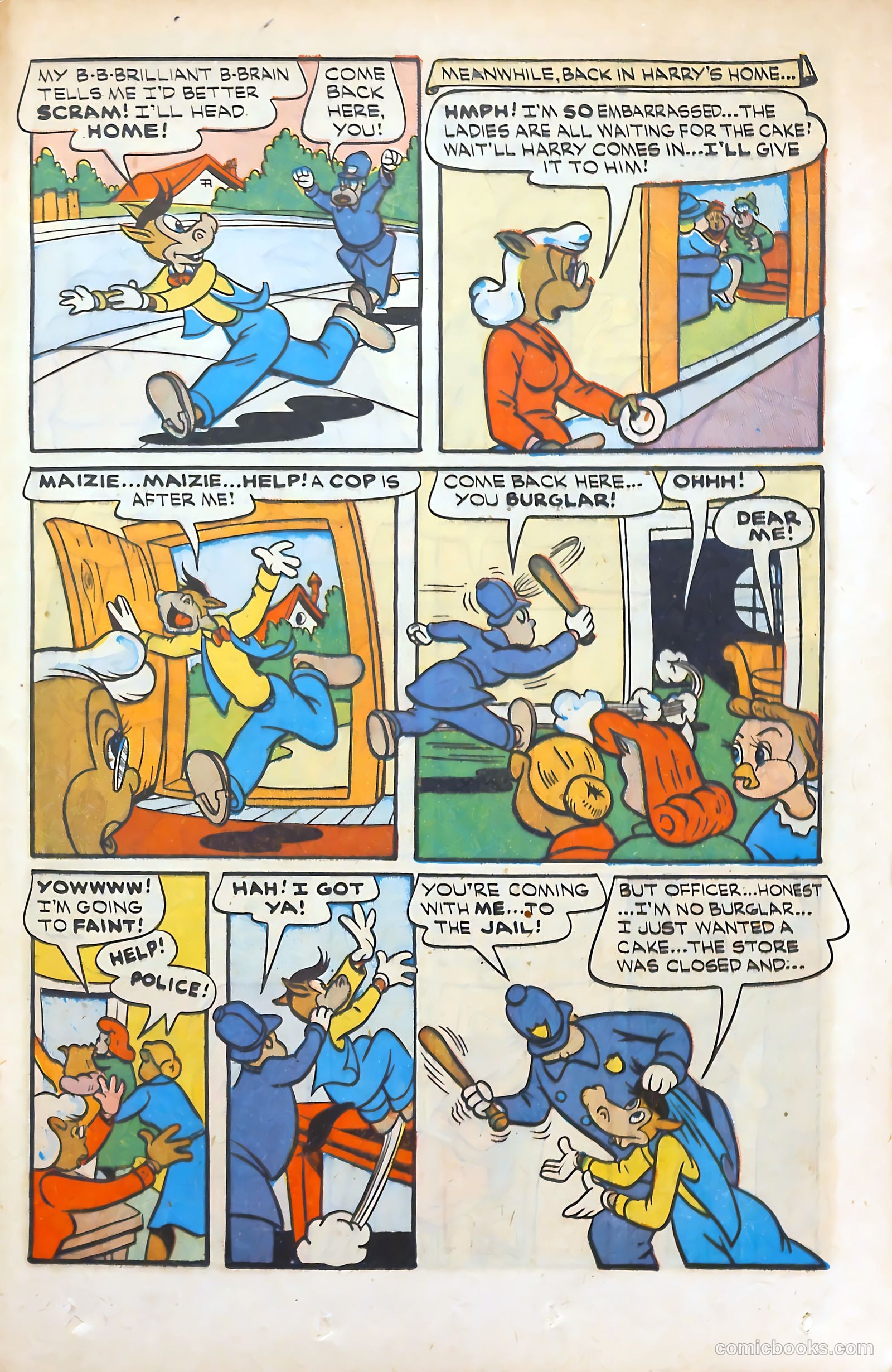 Monkeyshines Comics #15 (1947) — page 37 of 52