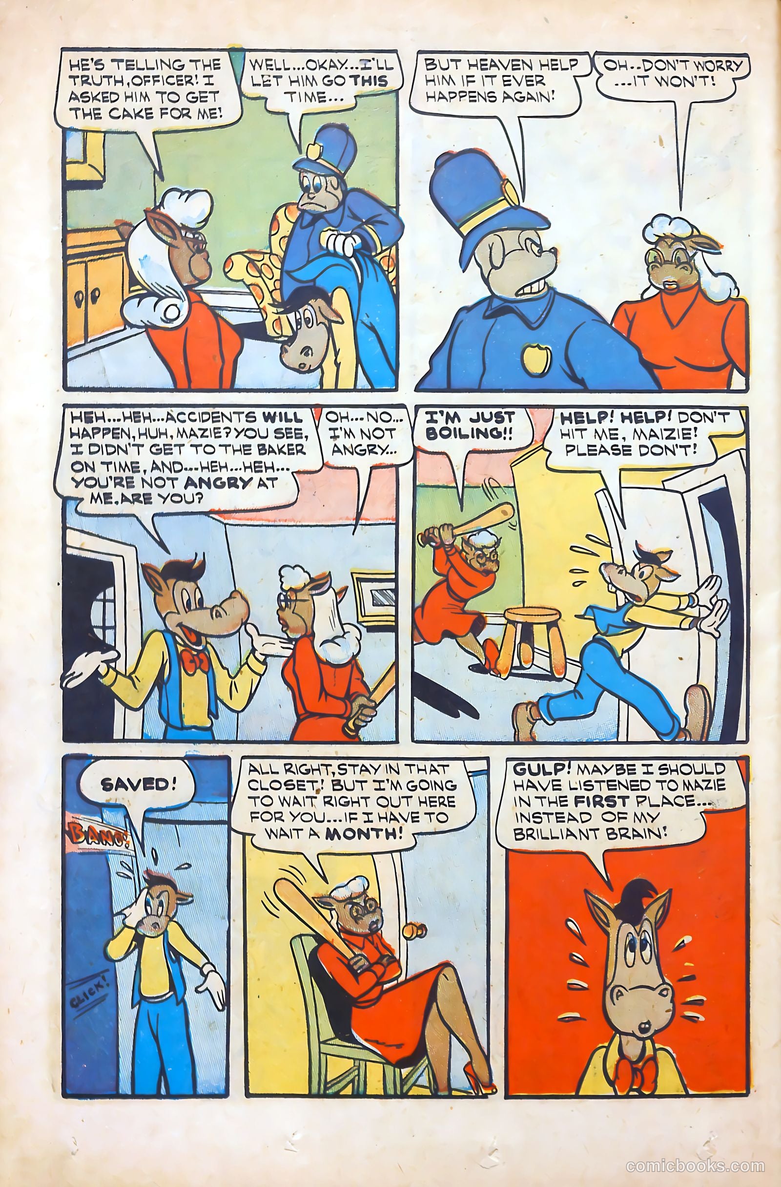 Monkeyshines Comics #15 (1947) — page 38 of 52