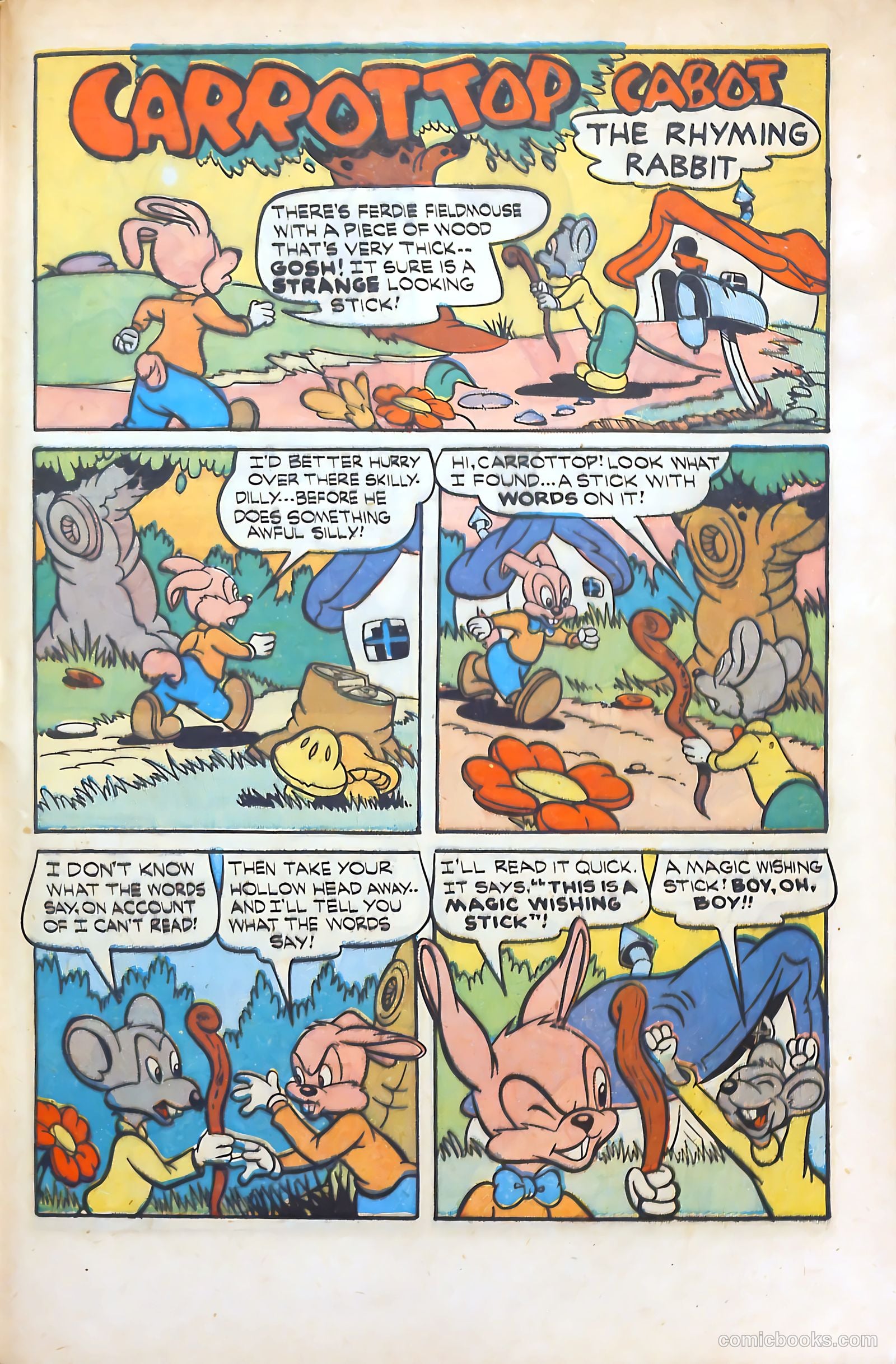 Monkeyshines Comics #15 (1947) — page 45 of 52