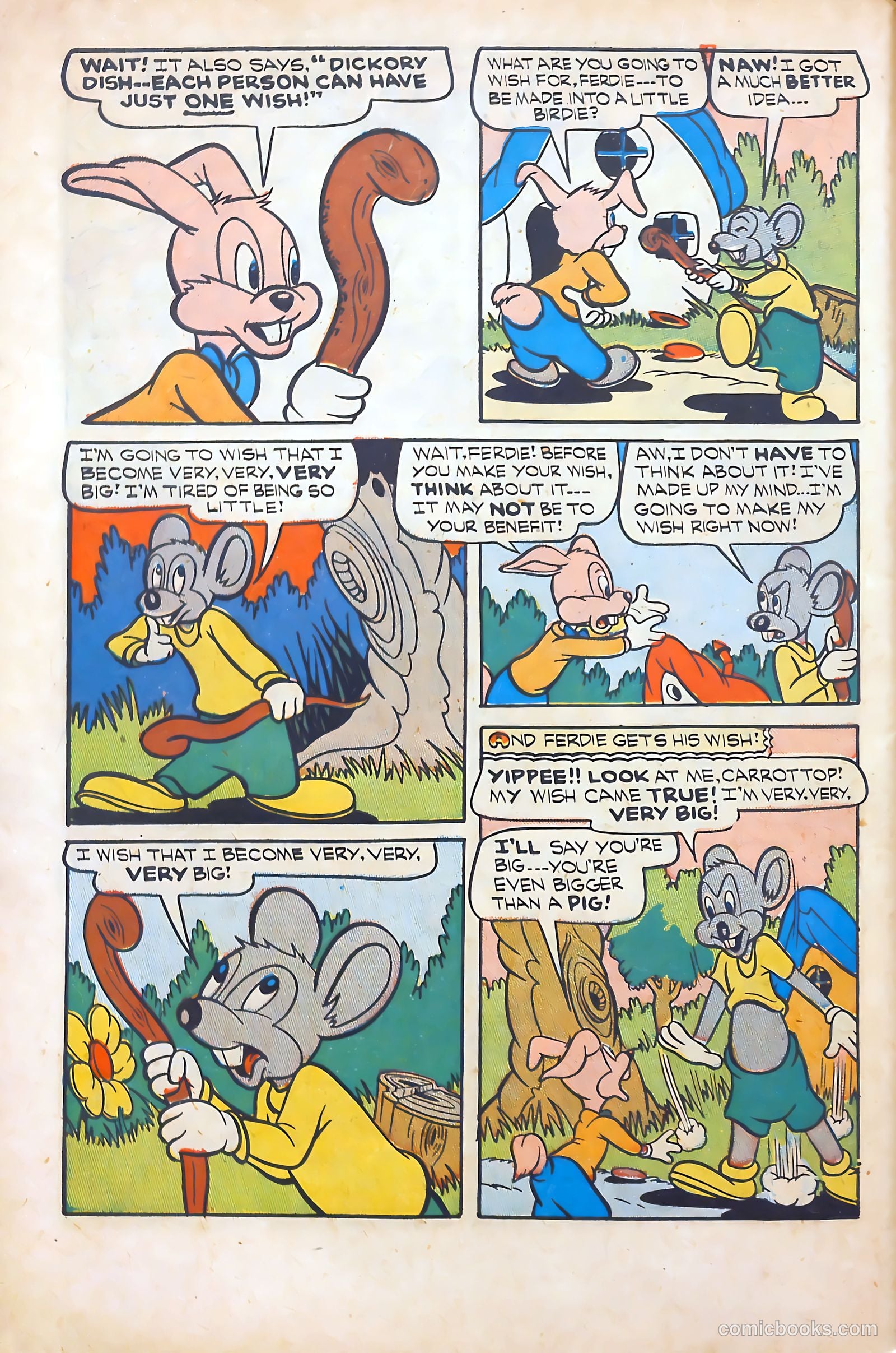 Monkeyshines Comics #15 (1947) — page 46 of 52