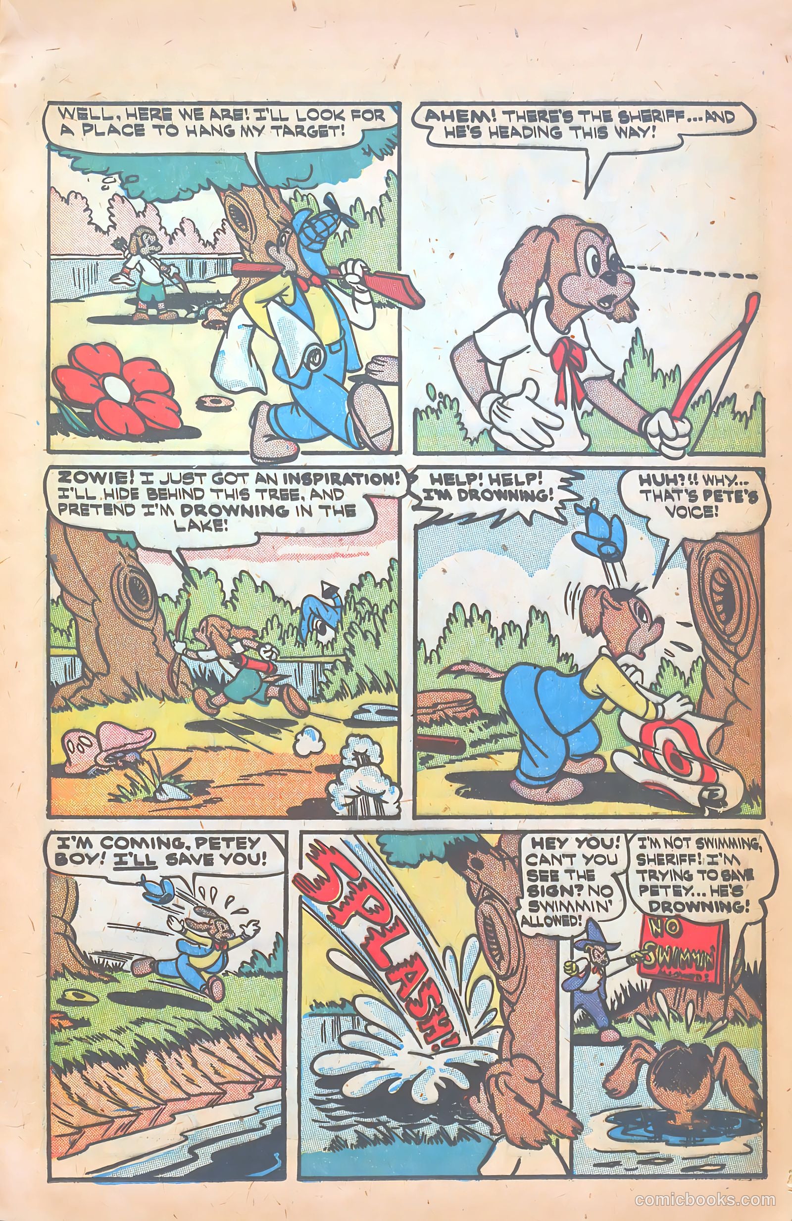 Monkeyshines Comics #16 (1947) — page 23 of 52