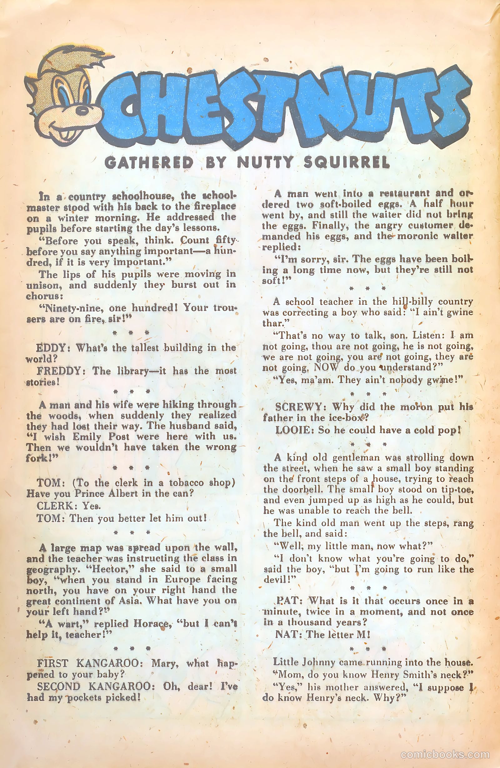 Monkeyshines Comics #16 (1947) — page 40 of 52