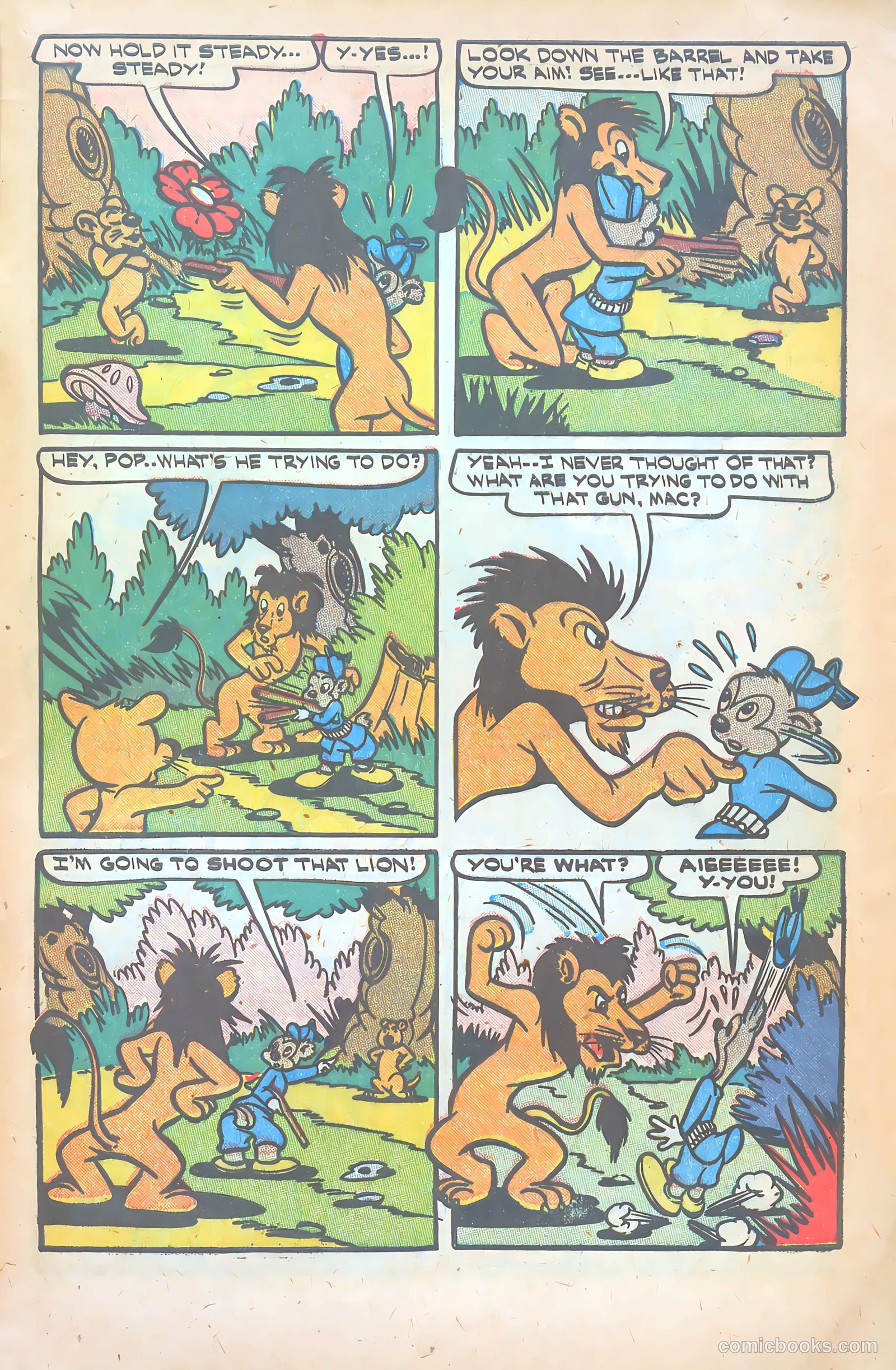 Monkeyshines Comics #16 (1947) — page 47 of 52