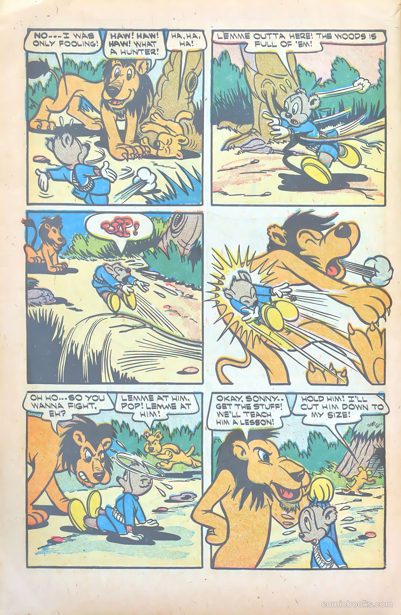 Monkeyshines Comics #16 (1947) — page 48 of 52