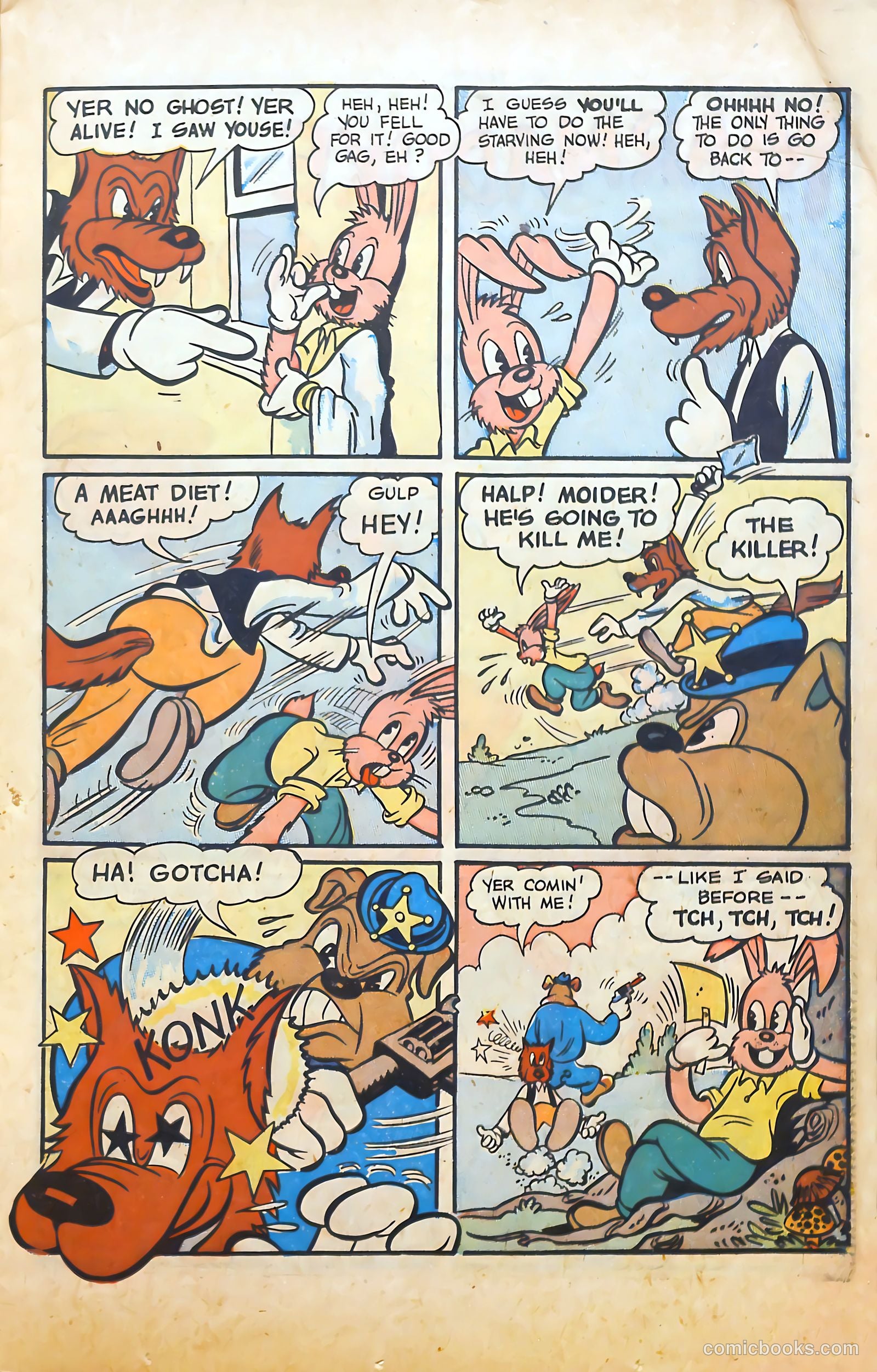 Monkeyshines Comics #17 (1947) — page 19 of 52