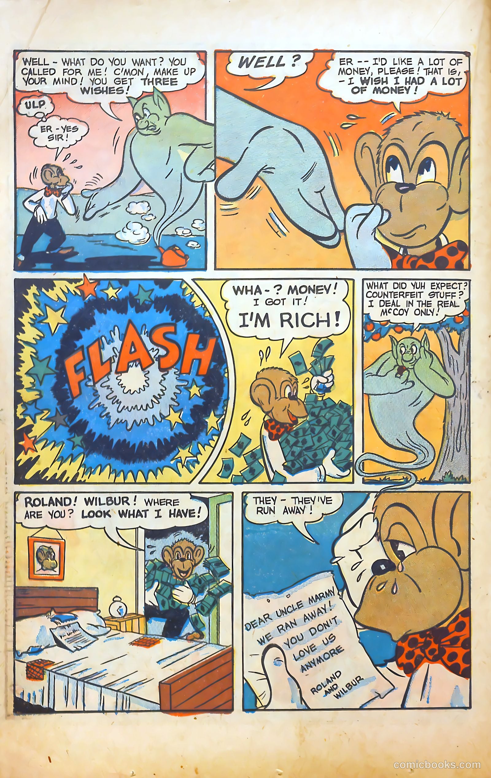 Monkeyshines Comics #17 (1947) — page 22 of 52