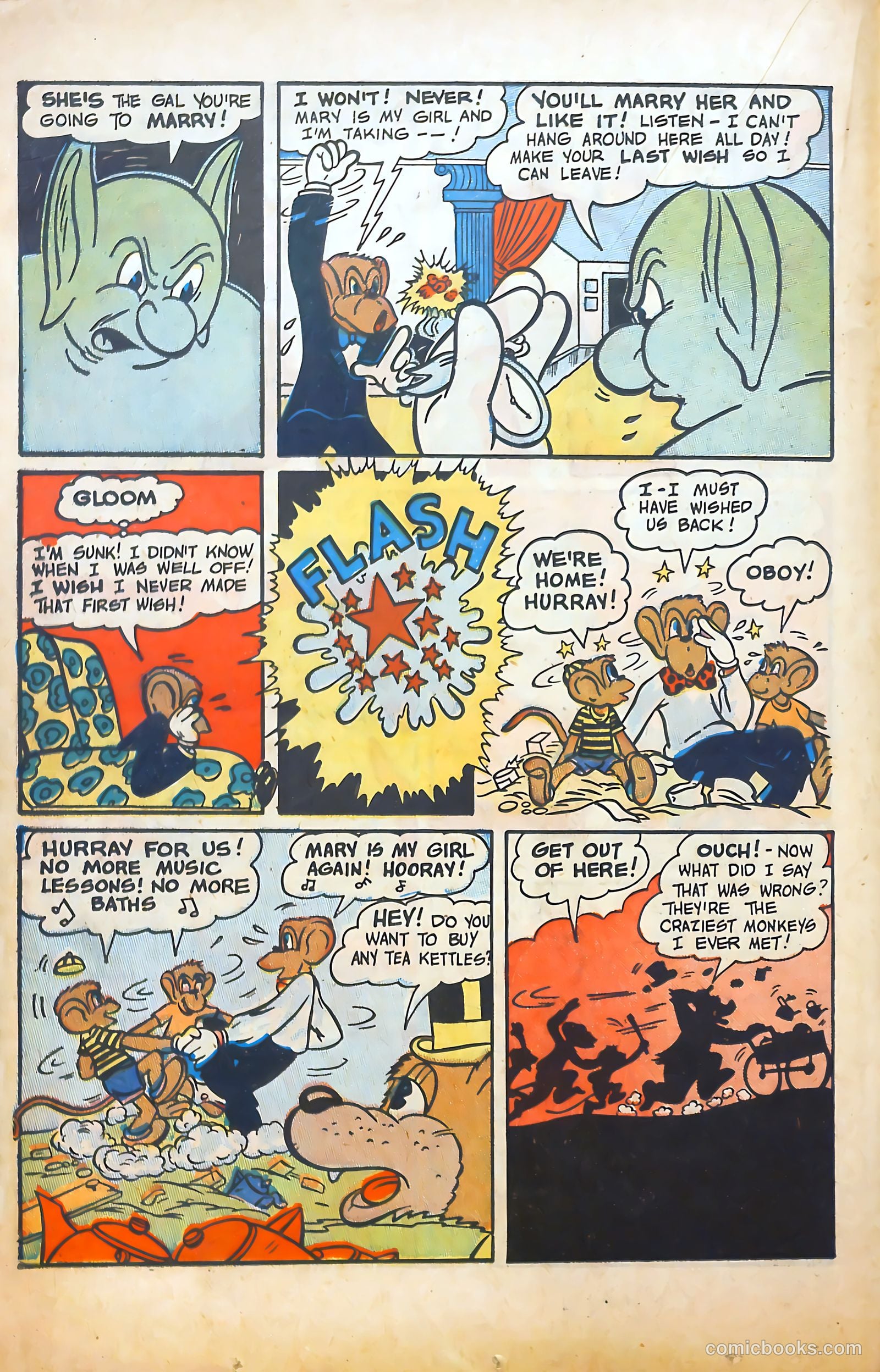 Monkeyshines Comics #17 (1947) — page 26 of 52