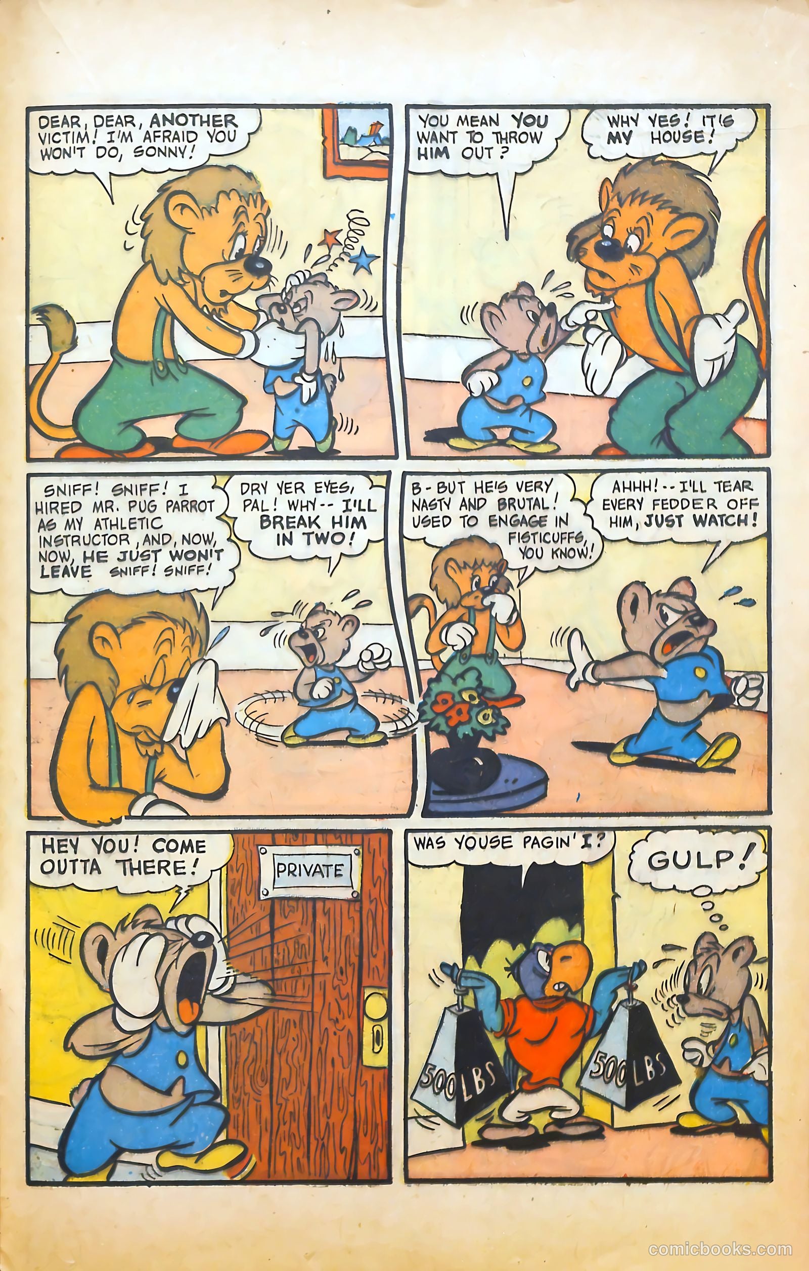 Monkeyshines Comics #17 (1947) — page 35 of 52