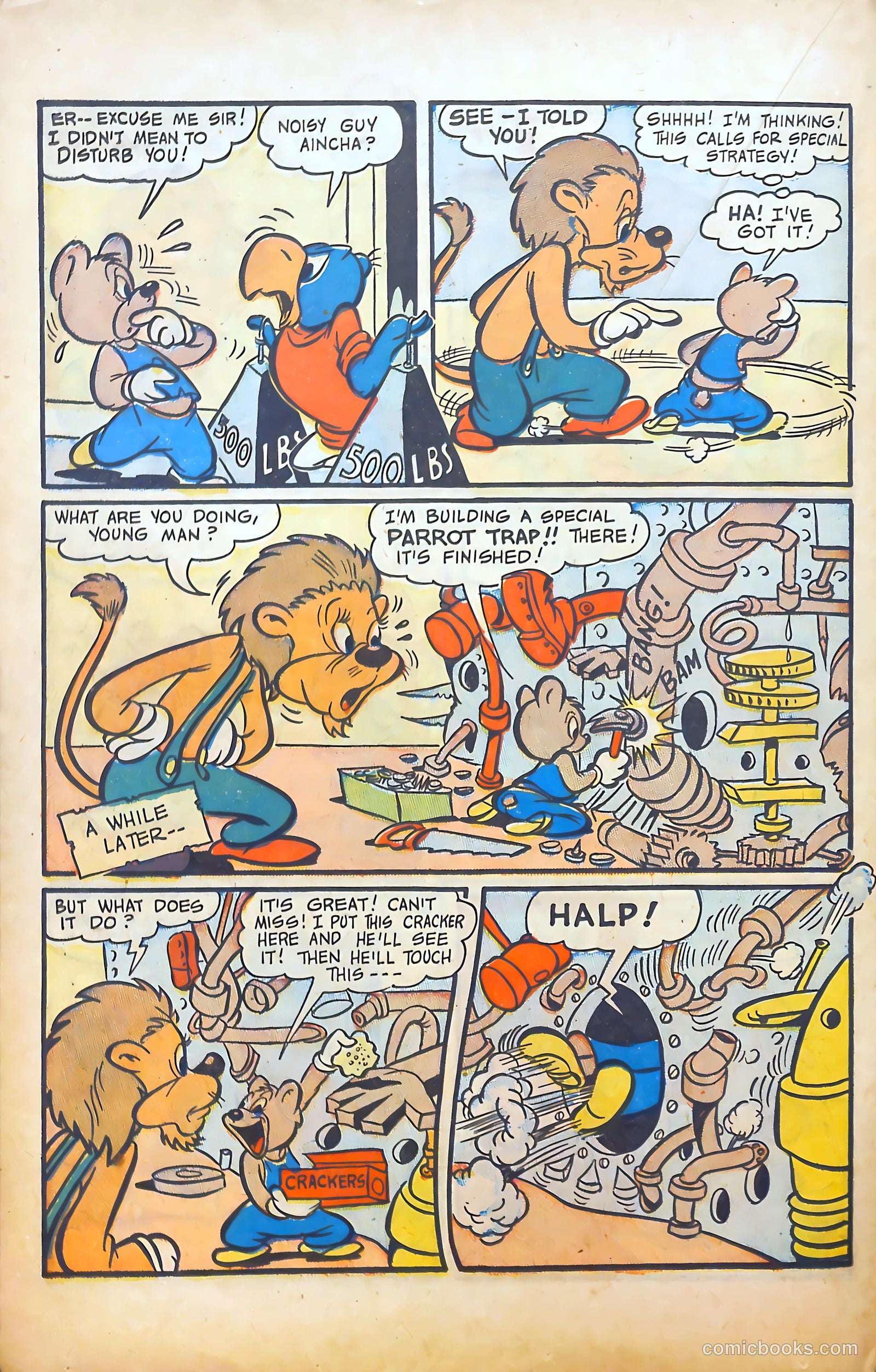 Monkeyshines Comics #17 (1947) — page 36 of 52