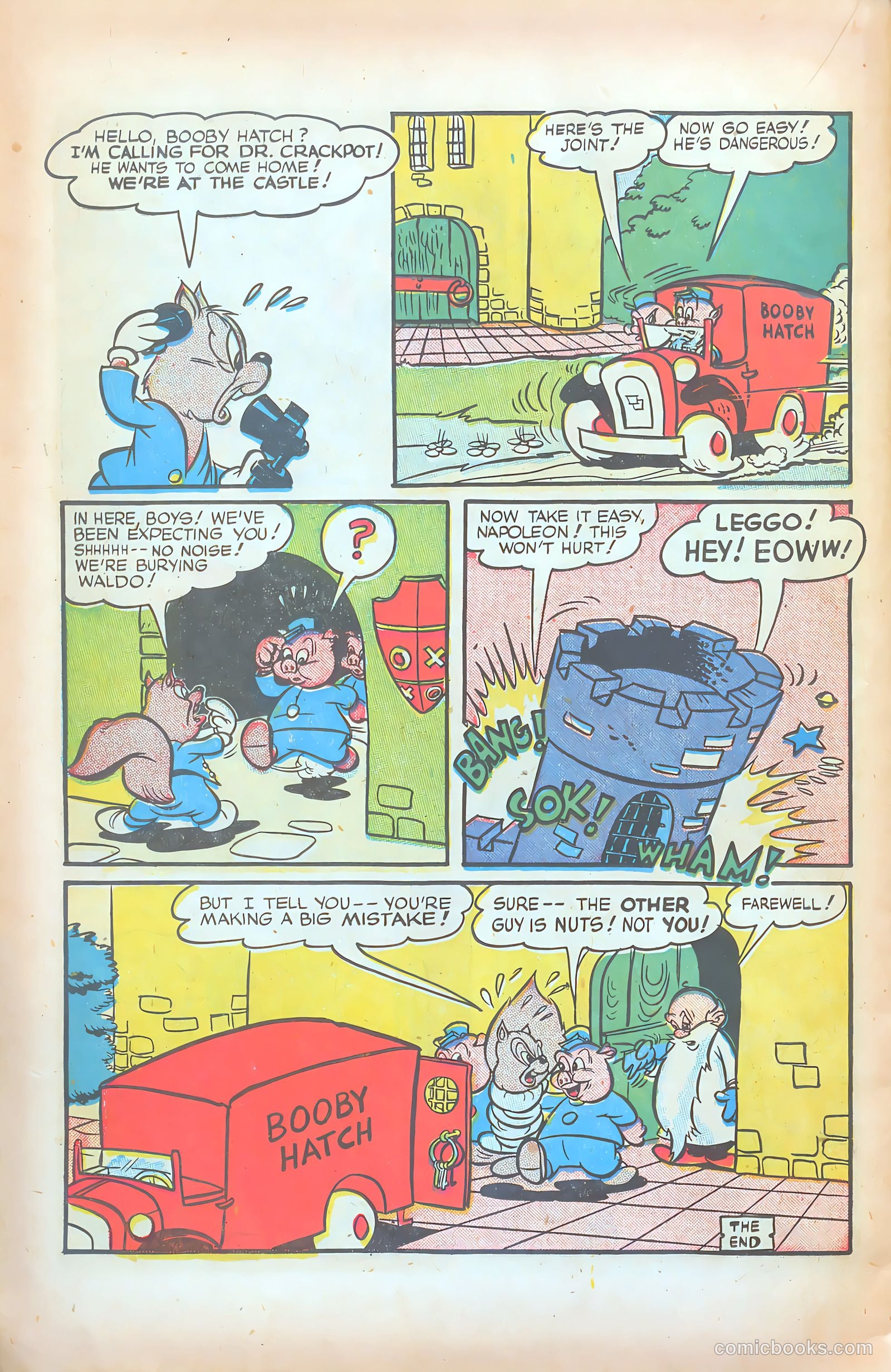Monkeyshines Comics #18 (1948) — page 34 of 52