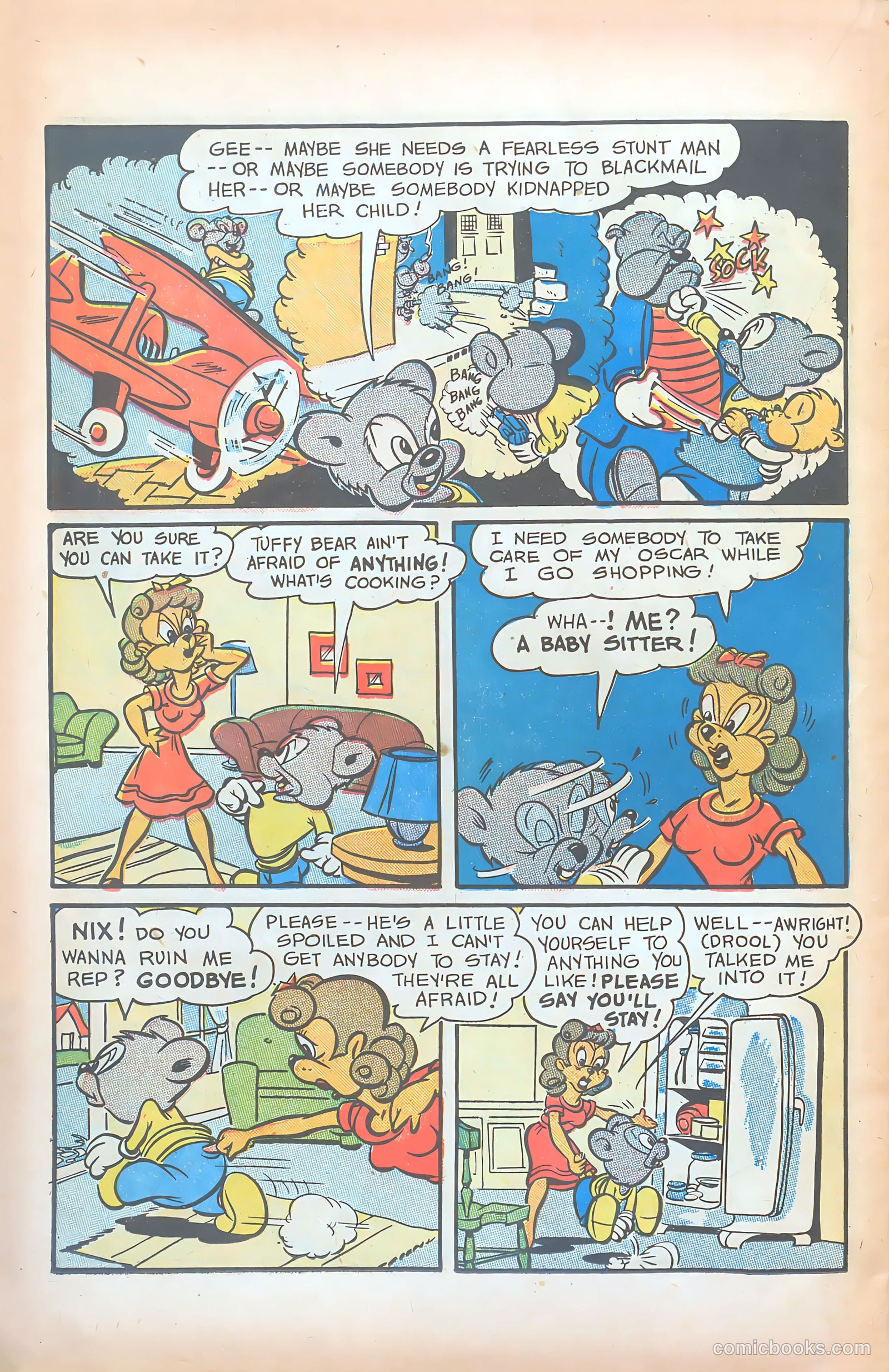 Monkeyshines Comics #18 (1948) — page 36 of 52