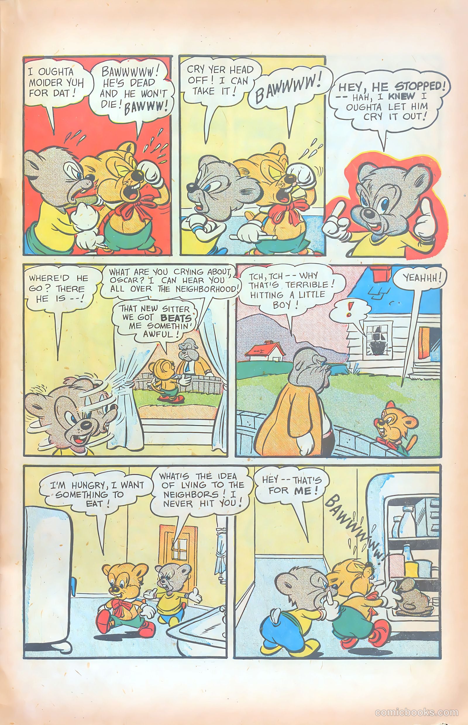 Monkeyshines Comics #18 (1948) — page 39 of 52