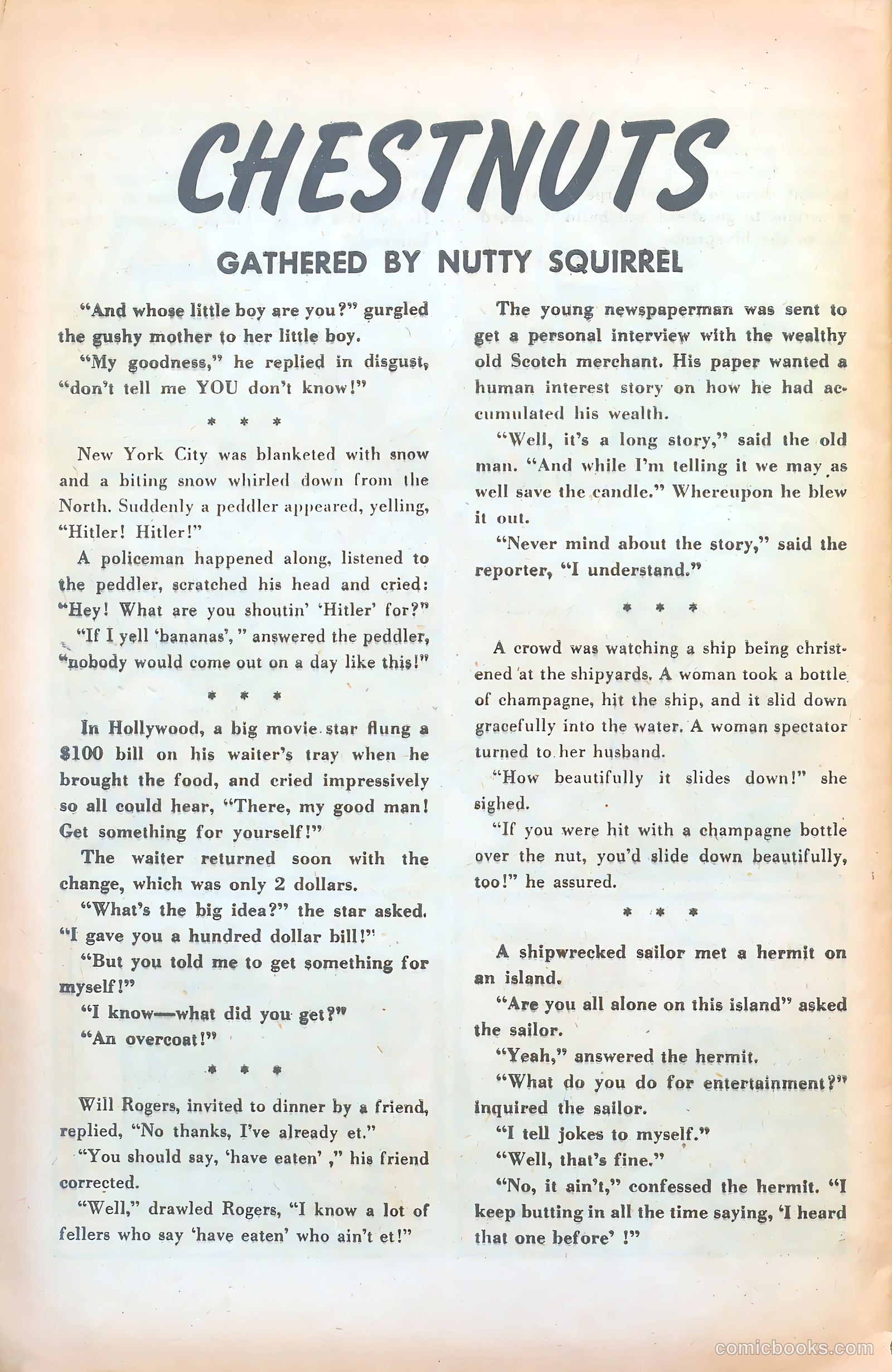 Monkeyshines Comics #18 (1948) — page 42 of 52