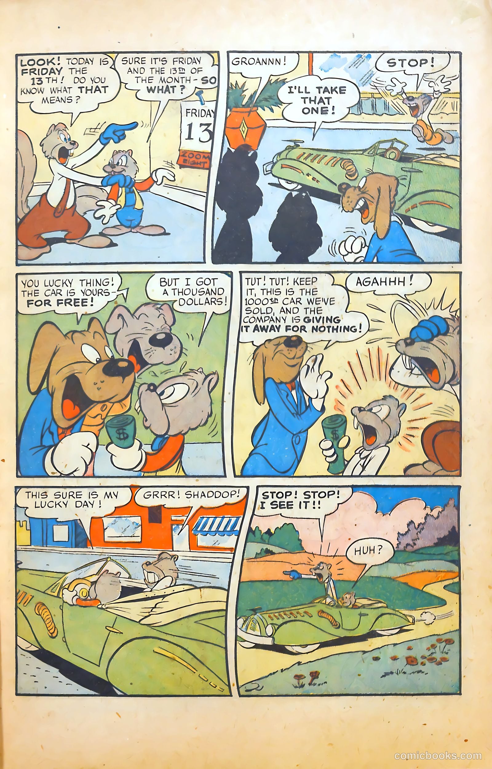 Monkeyshines Comics #19 (1948) — page 13 of 52