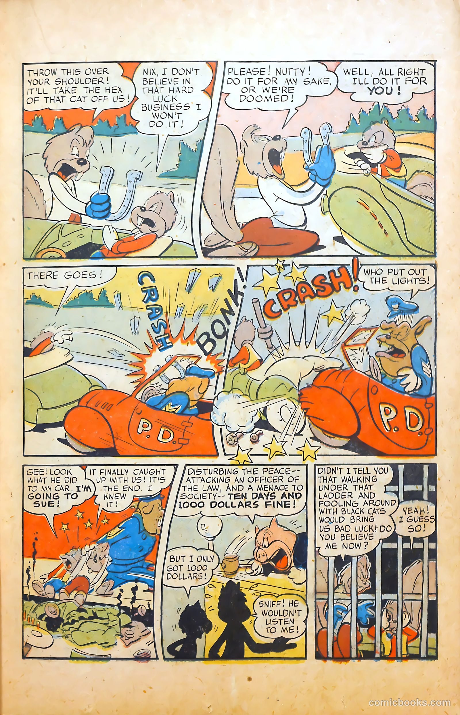 Monkeyshines Comics #19 (1948) — page 15 of 52