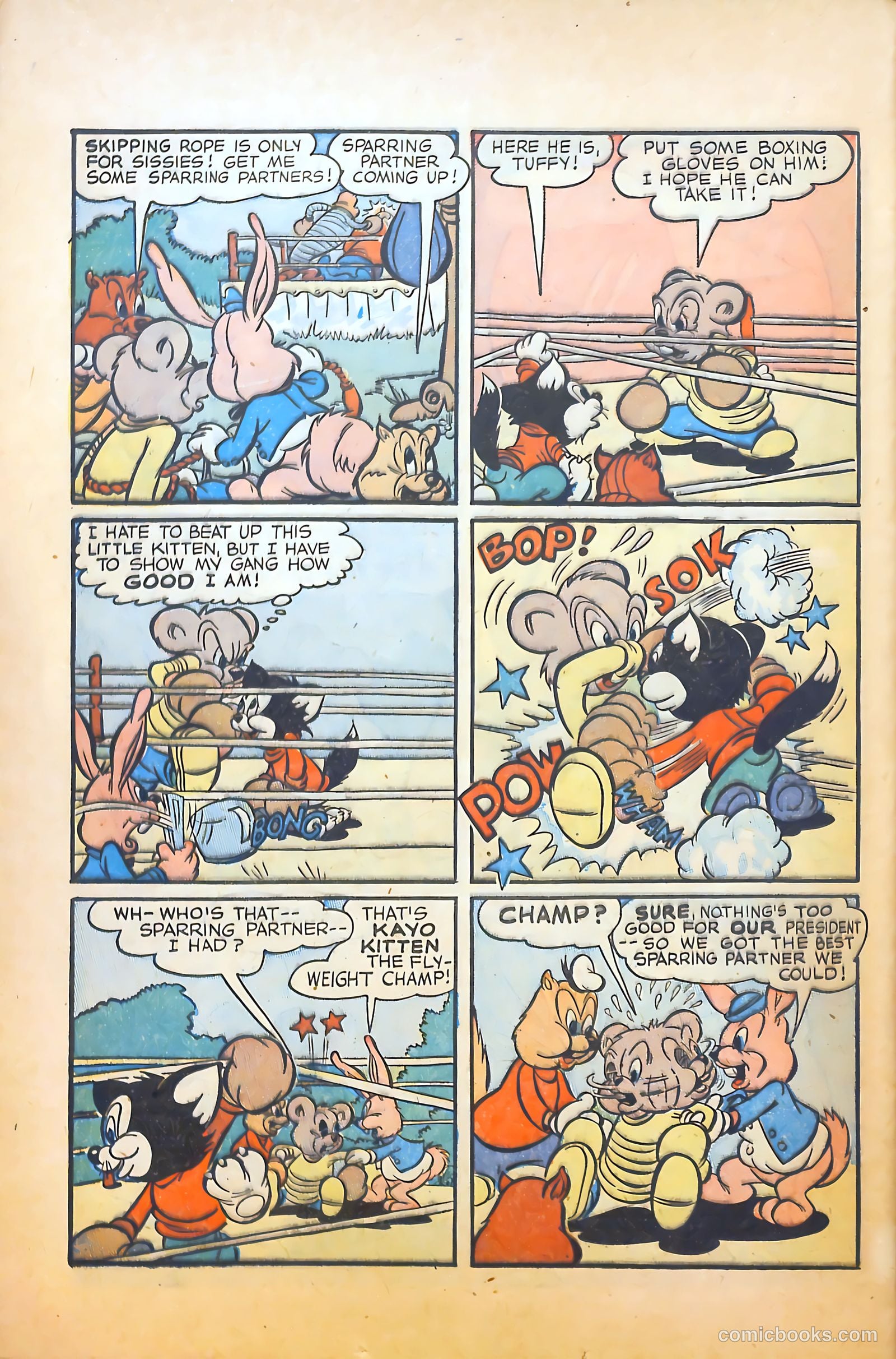 Monkeyshines Comics #19 (1948) — page 32 of 52