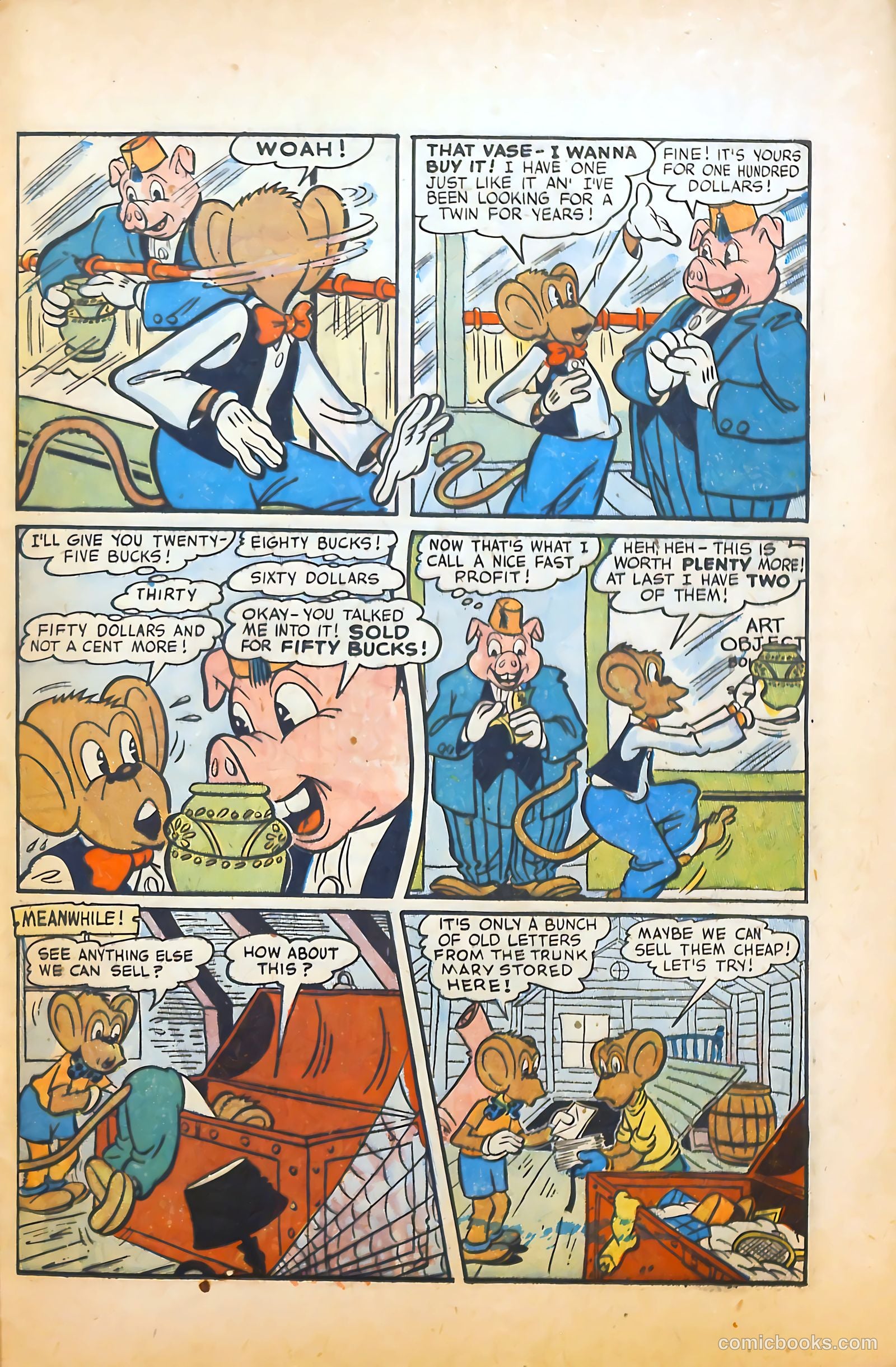 Monkeyshines Comics #19 (1948) — page 37 of 52