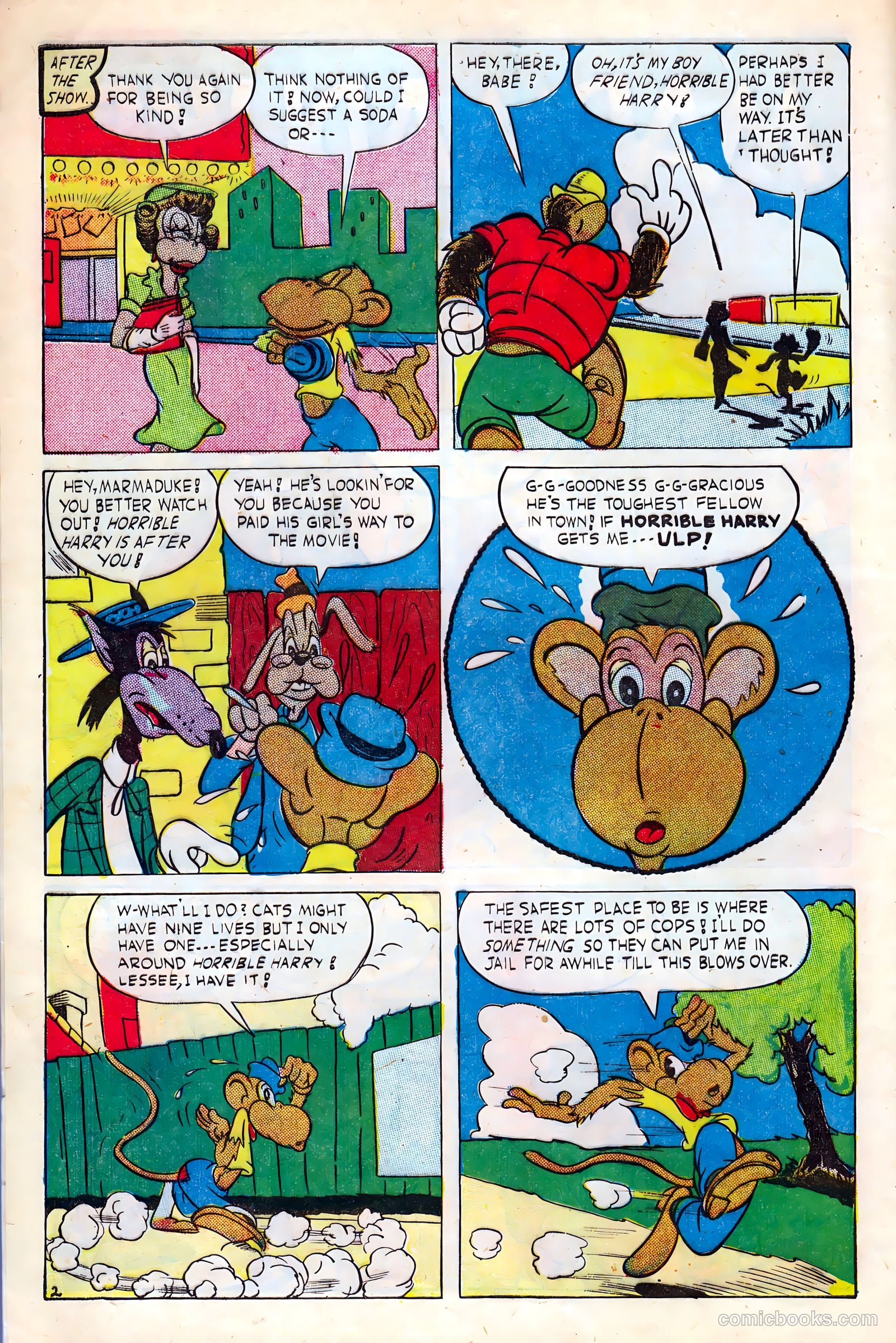 Monkeyshines Comics #2 (1944) — page 4 of 52