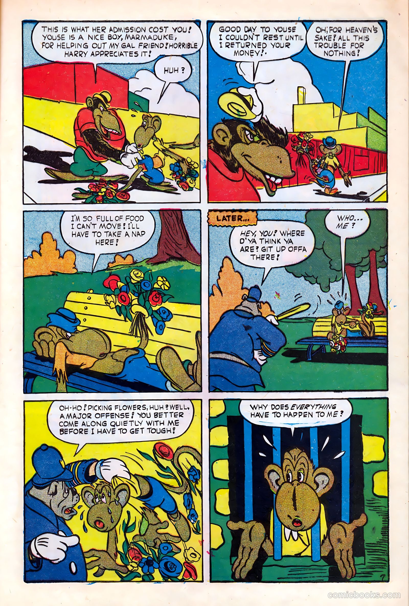 Monkeyshines Comics #2 (1944) — page 9 of 52