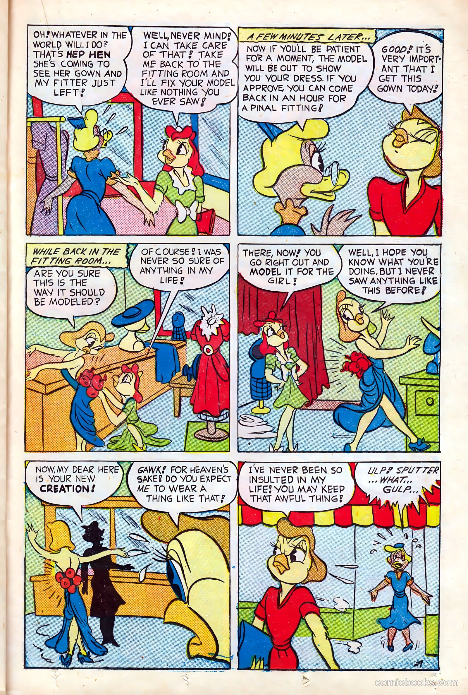 Monkeyshines Comics #2 (1944) — page 31 of 52