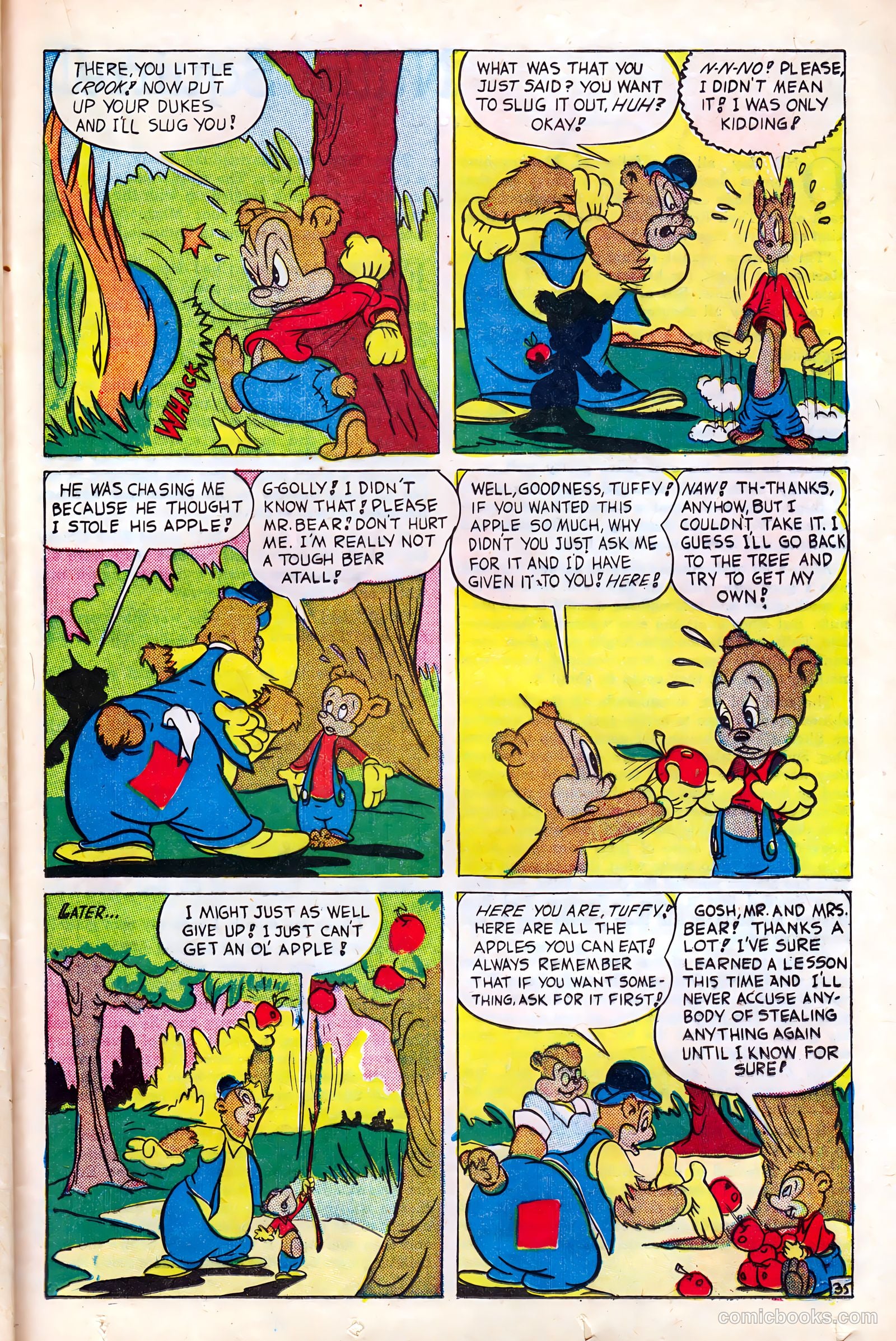Monkeyshines Comics #2 (1944) — page 37 of 52