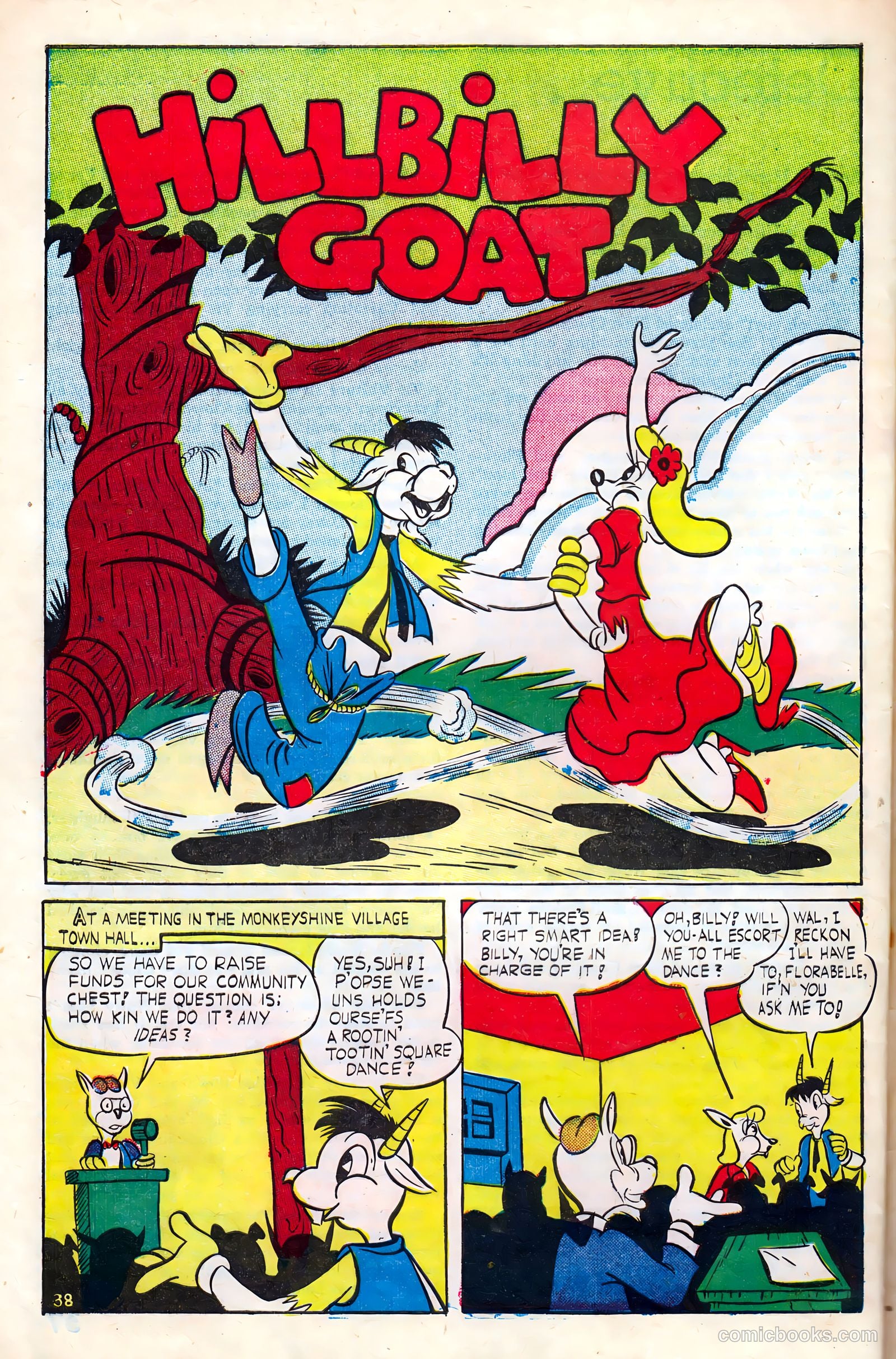 Monkeyshines Comics #2 (1944) — page 40 of 52