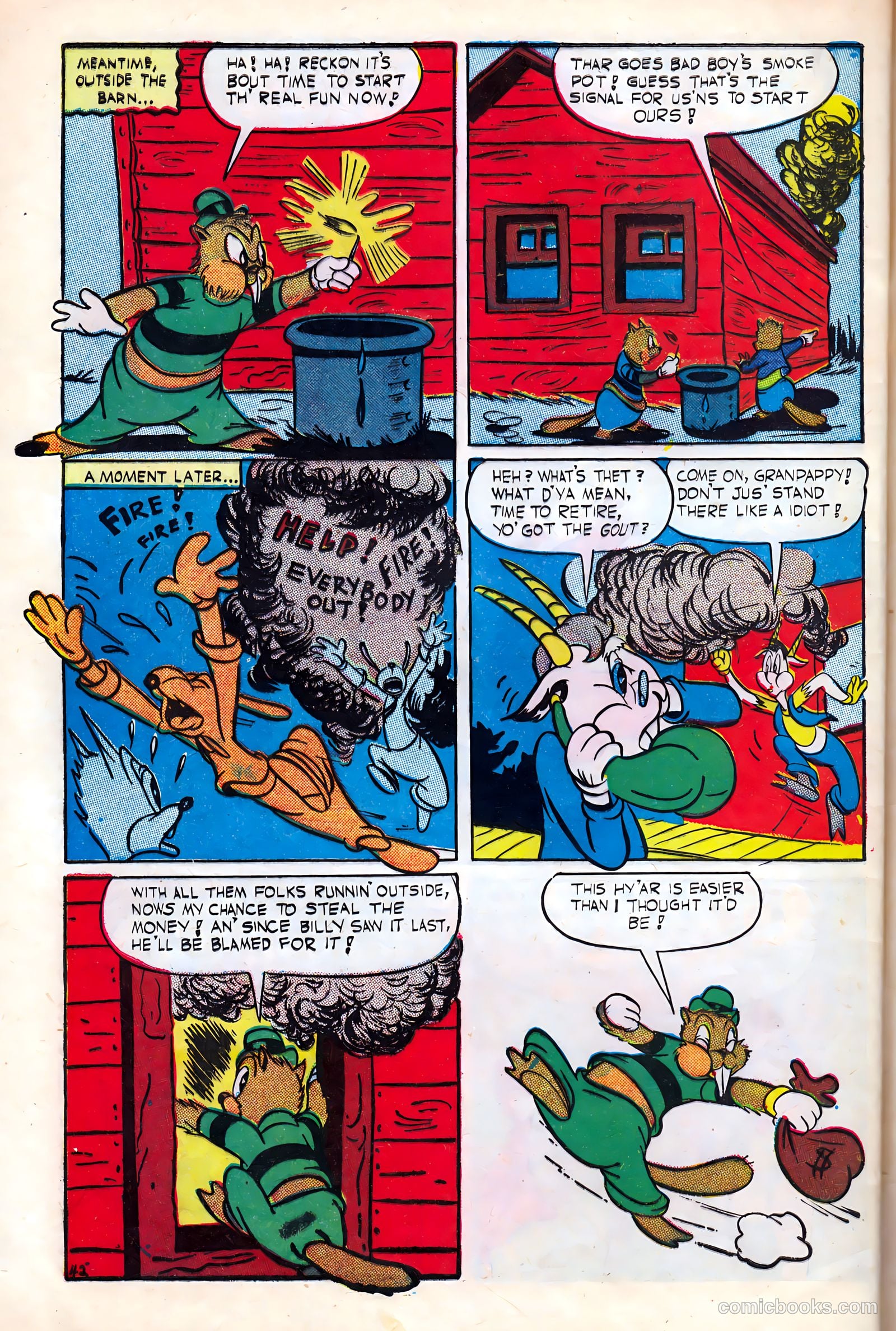 Monkeyshines Comics #2 (1944) — page 44 of 52