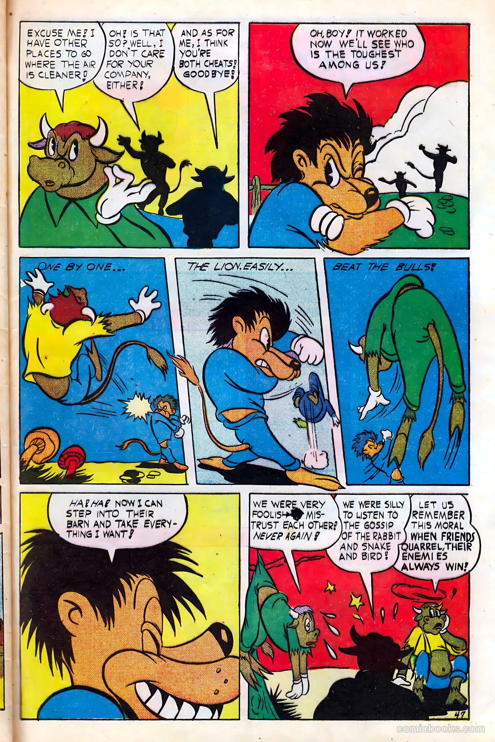 Monkeyshines Comics #2 (1944) — page 49 of 52