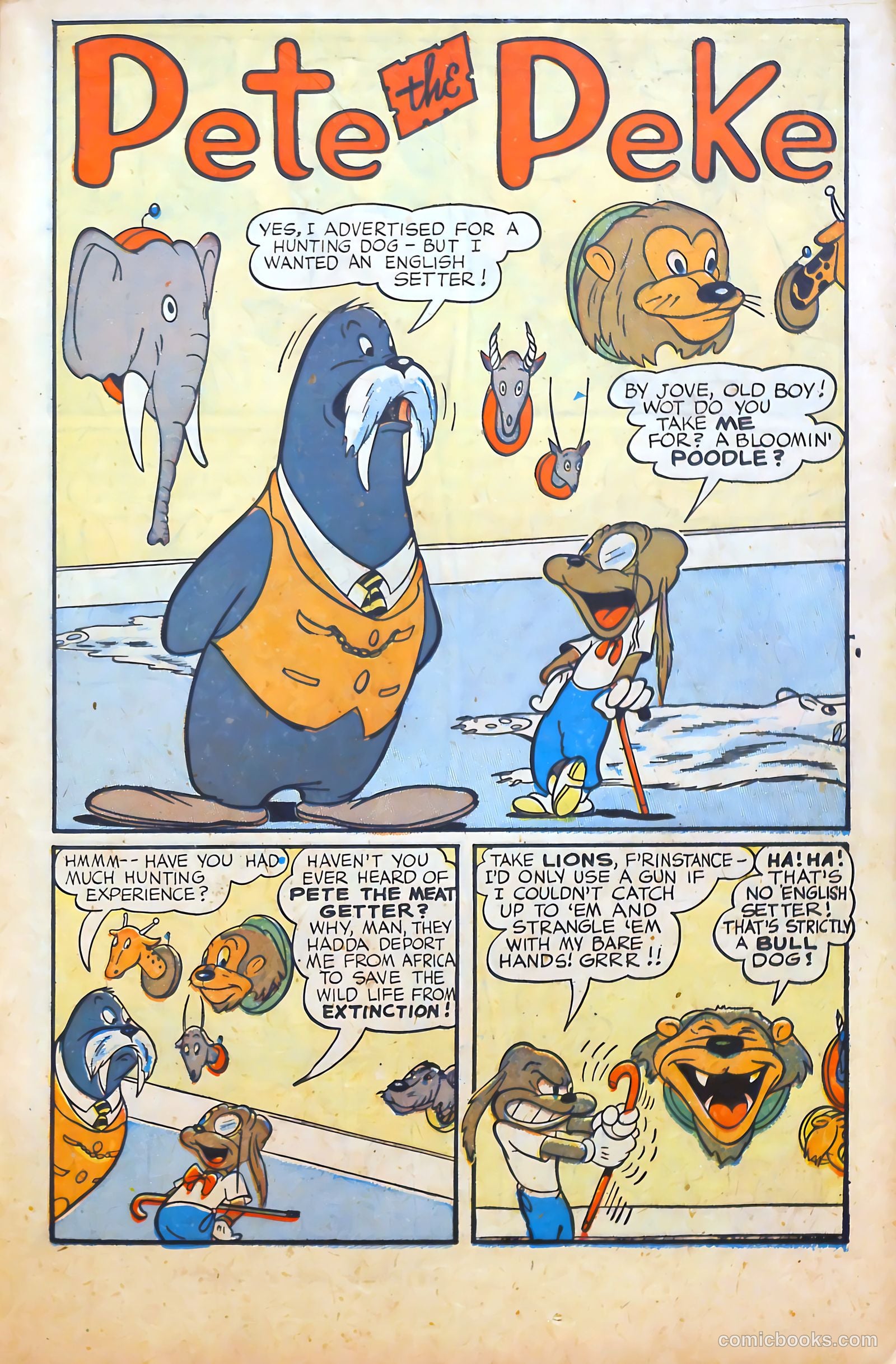 Monkeyshines Comics #20 (1948) — page 31 of 52