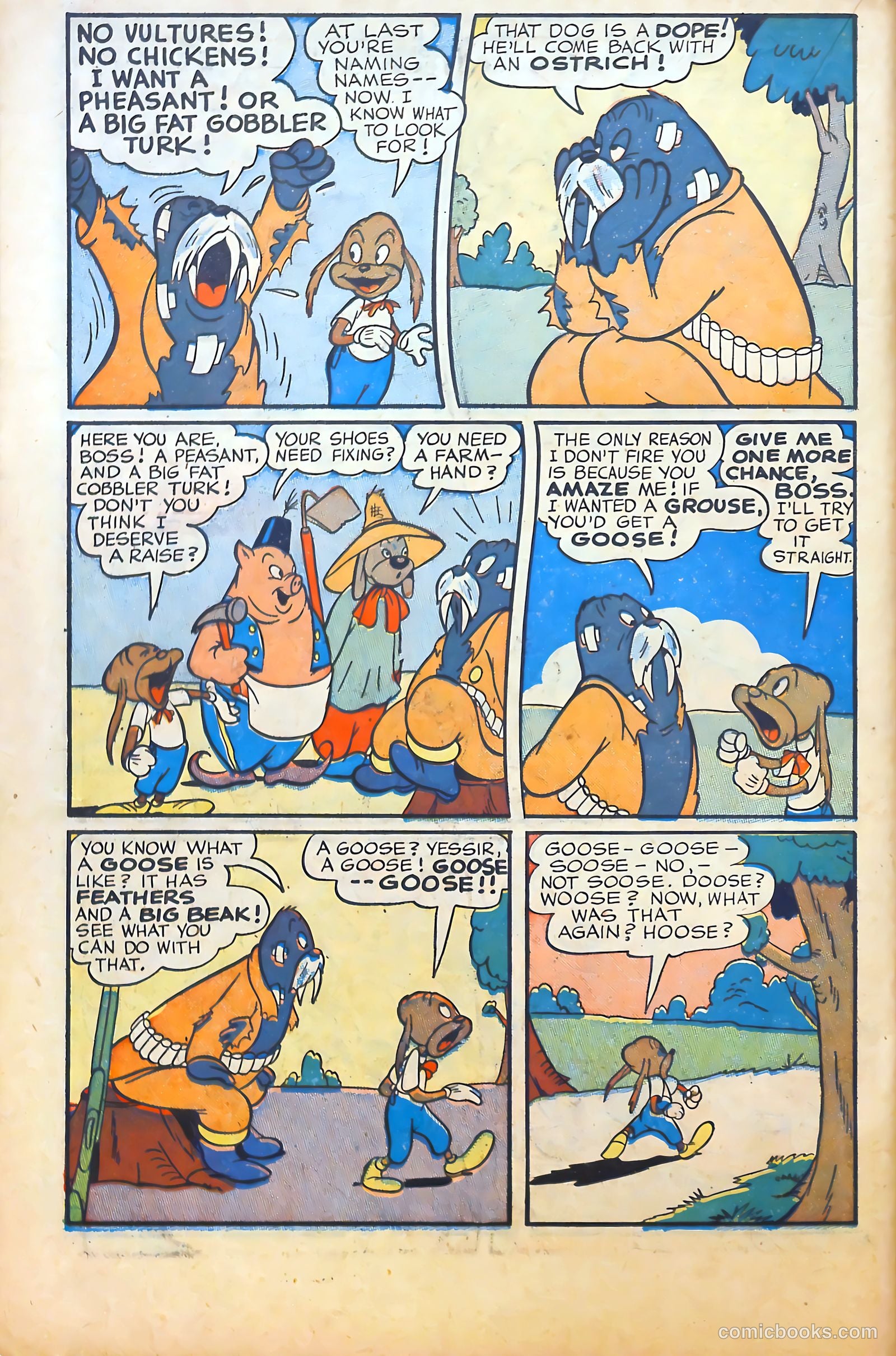 Monkeyshines Comics #20 (1948) — page 34 of 52