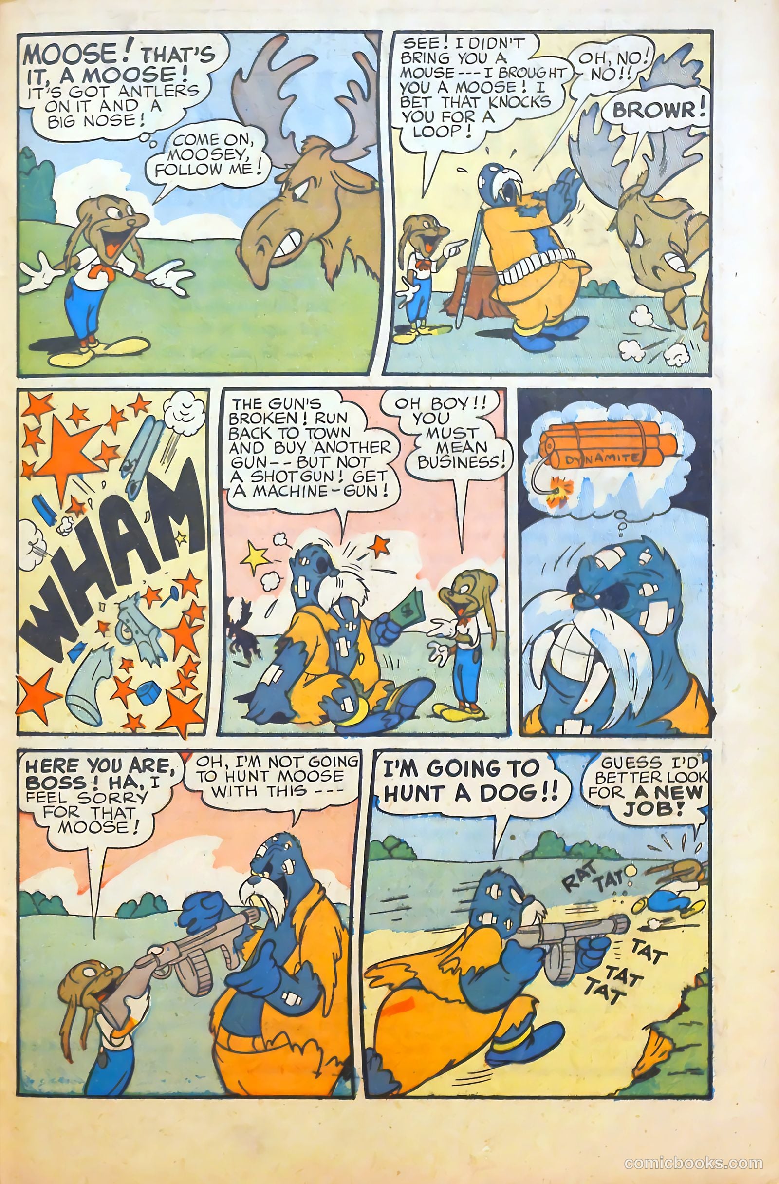 Monkeyshines Comics #20 (1948) — page 35 of 52