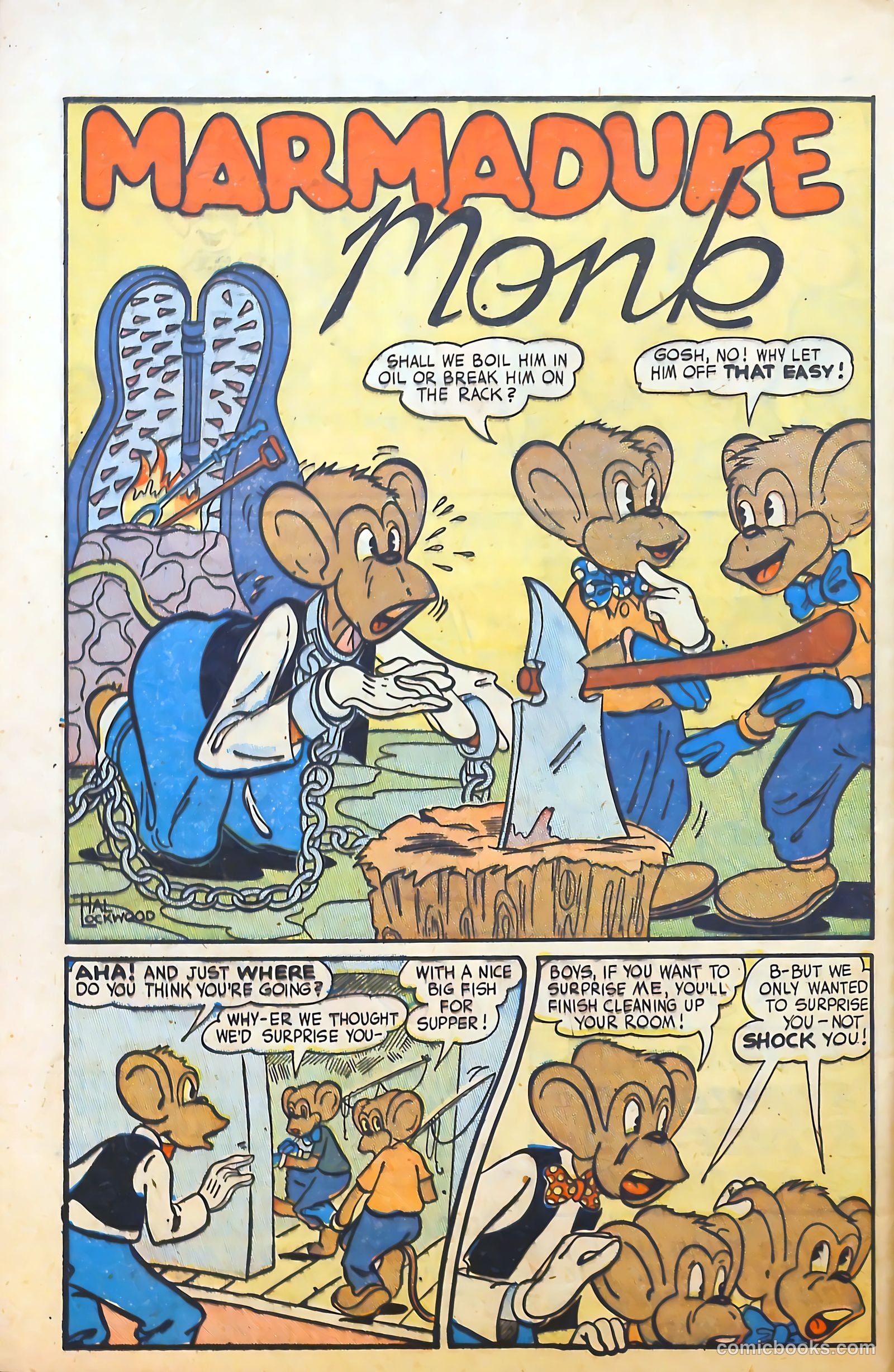 Monkeyshines Comics #20 (1948) — page 44 of 52