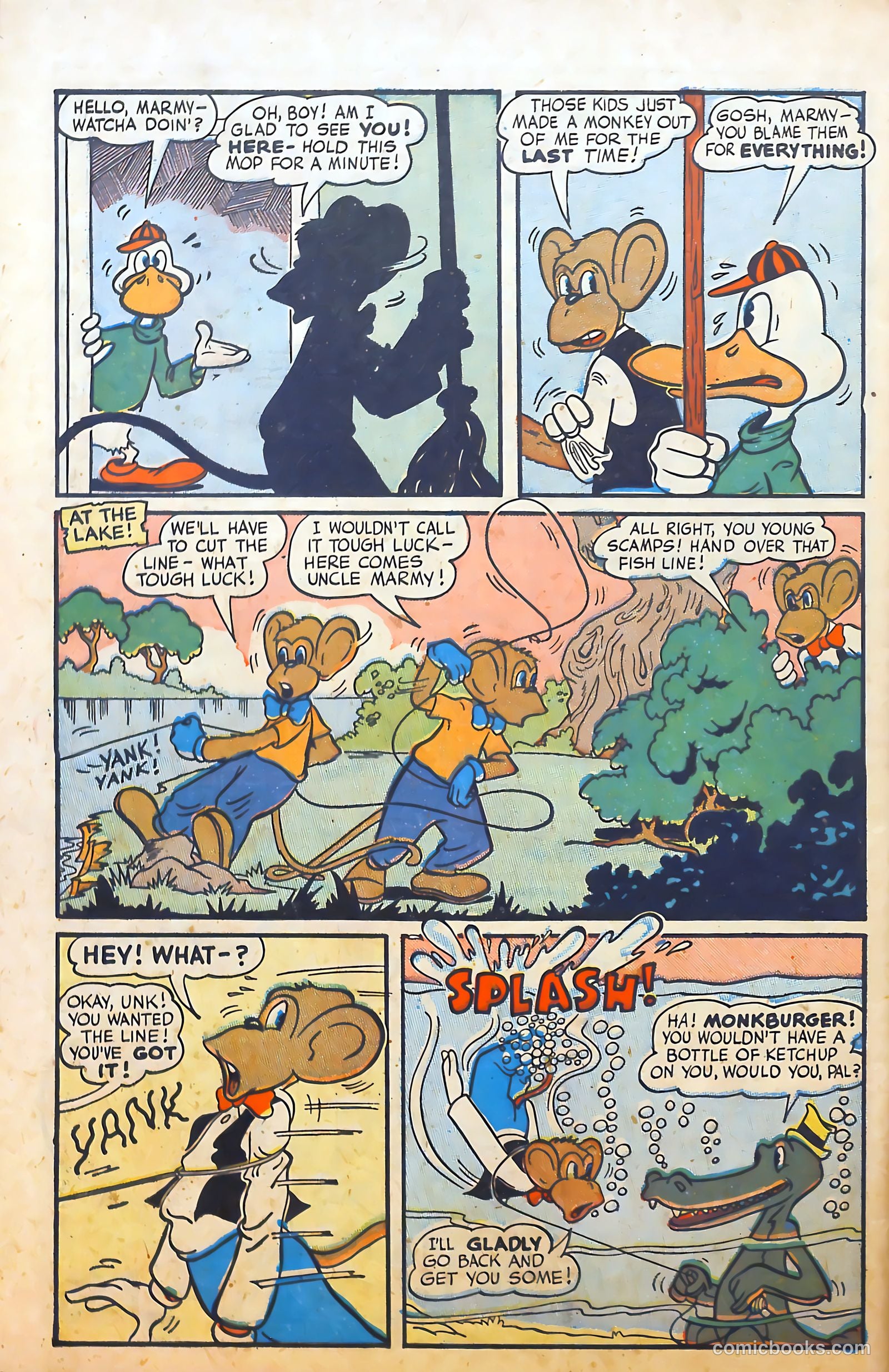 Monkeyshines Comics #20 (1948) — page 46 of 52