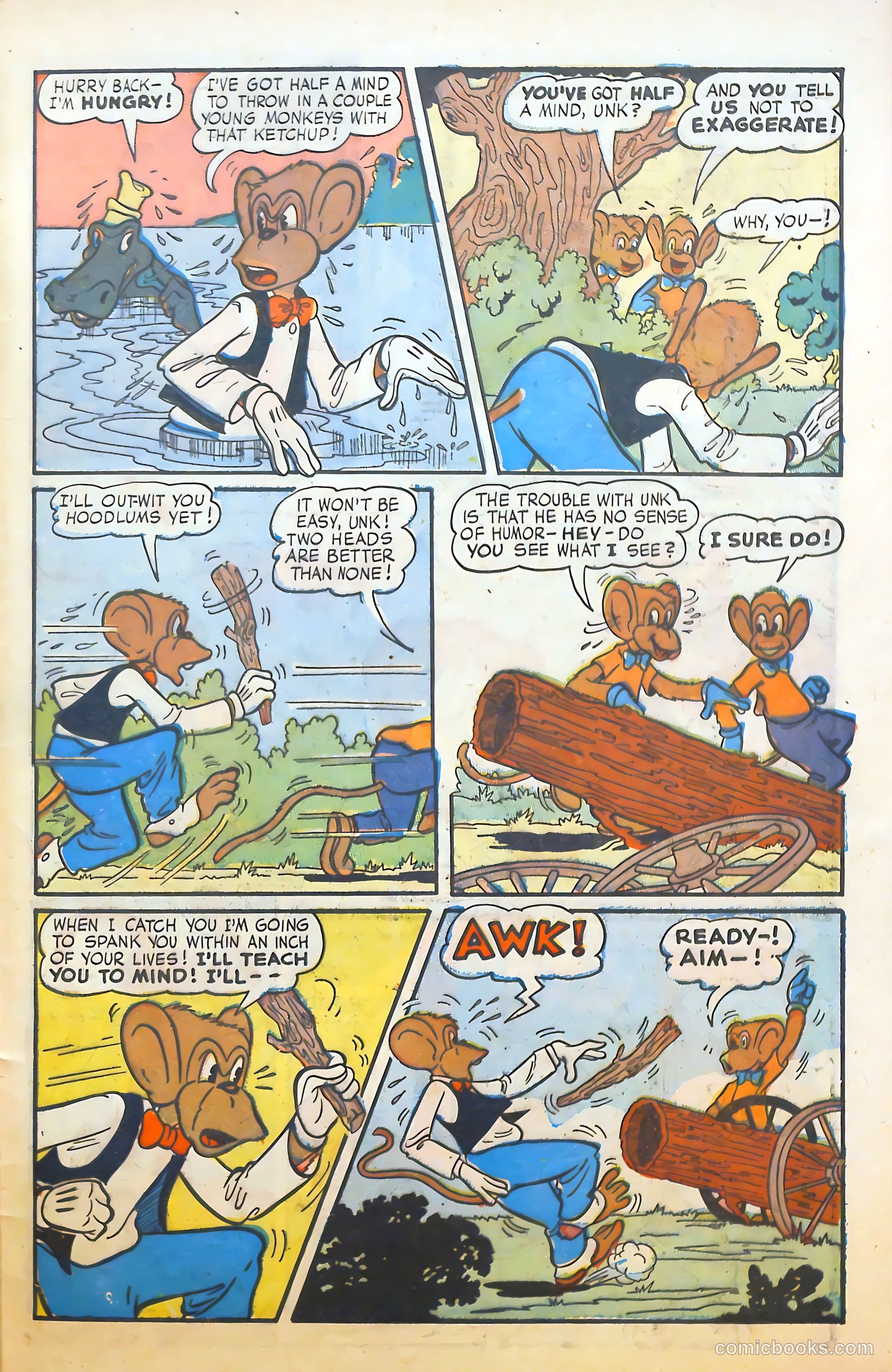 Monkeyshines Comics #20 (1948) — page 47 of 52