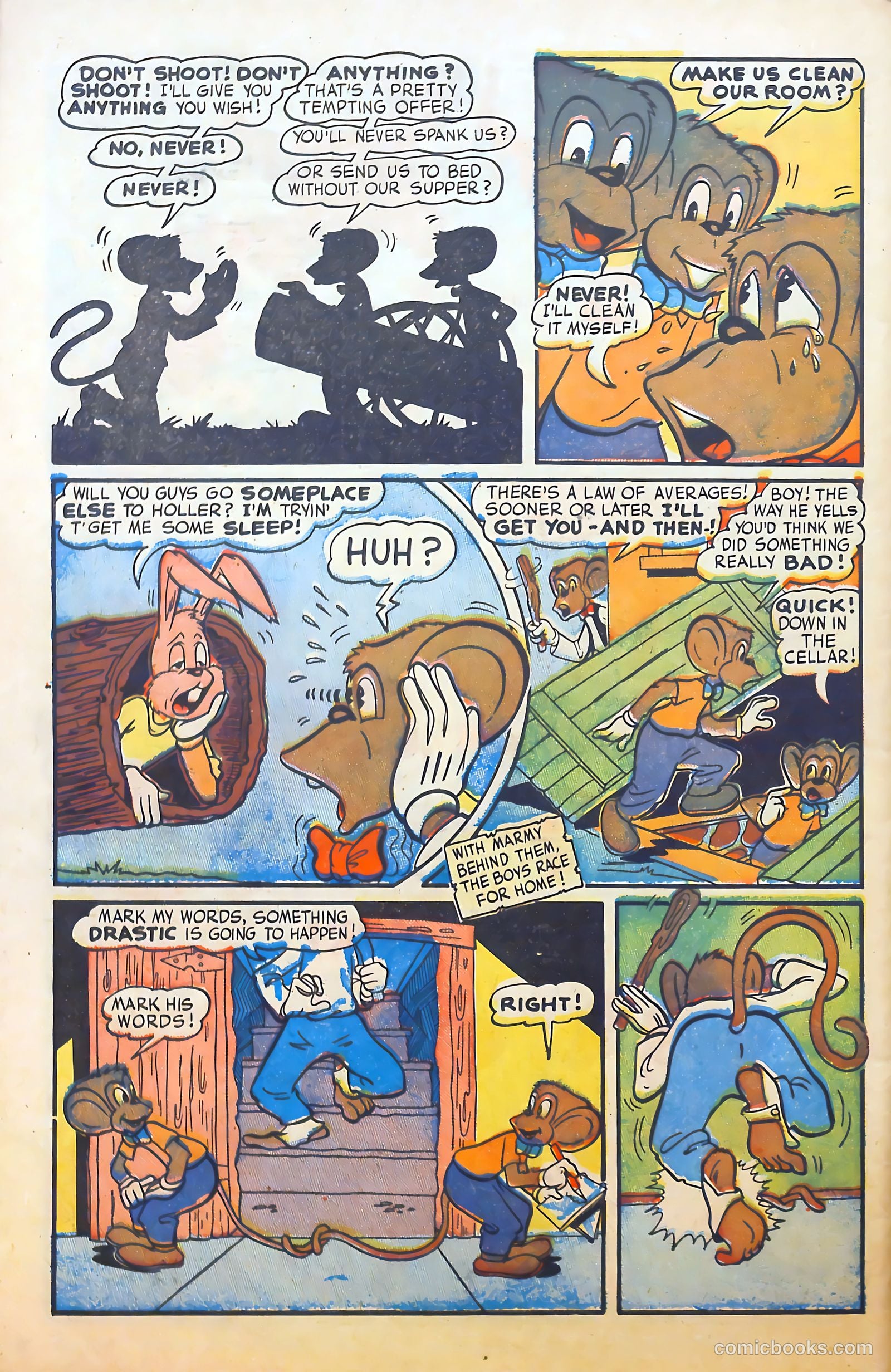 Monkeyshines Comics #20 (1948) — page 48 of 52