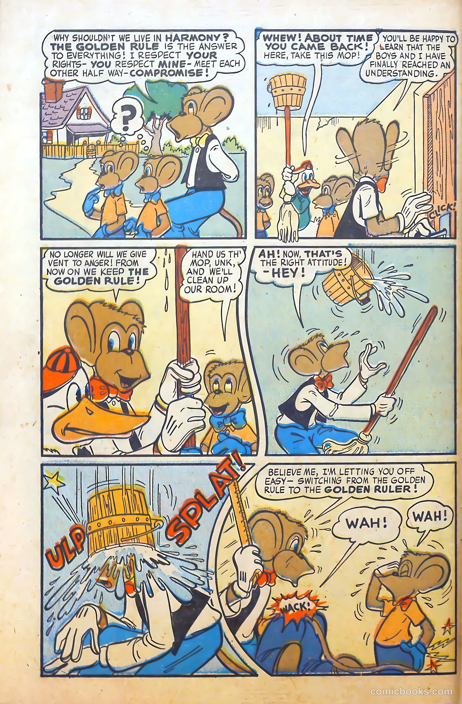 Monkeyshines Comics #20 (1948) — page 50 of 52