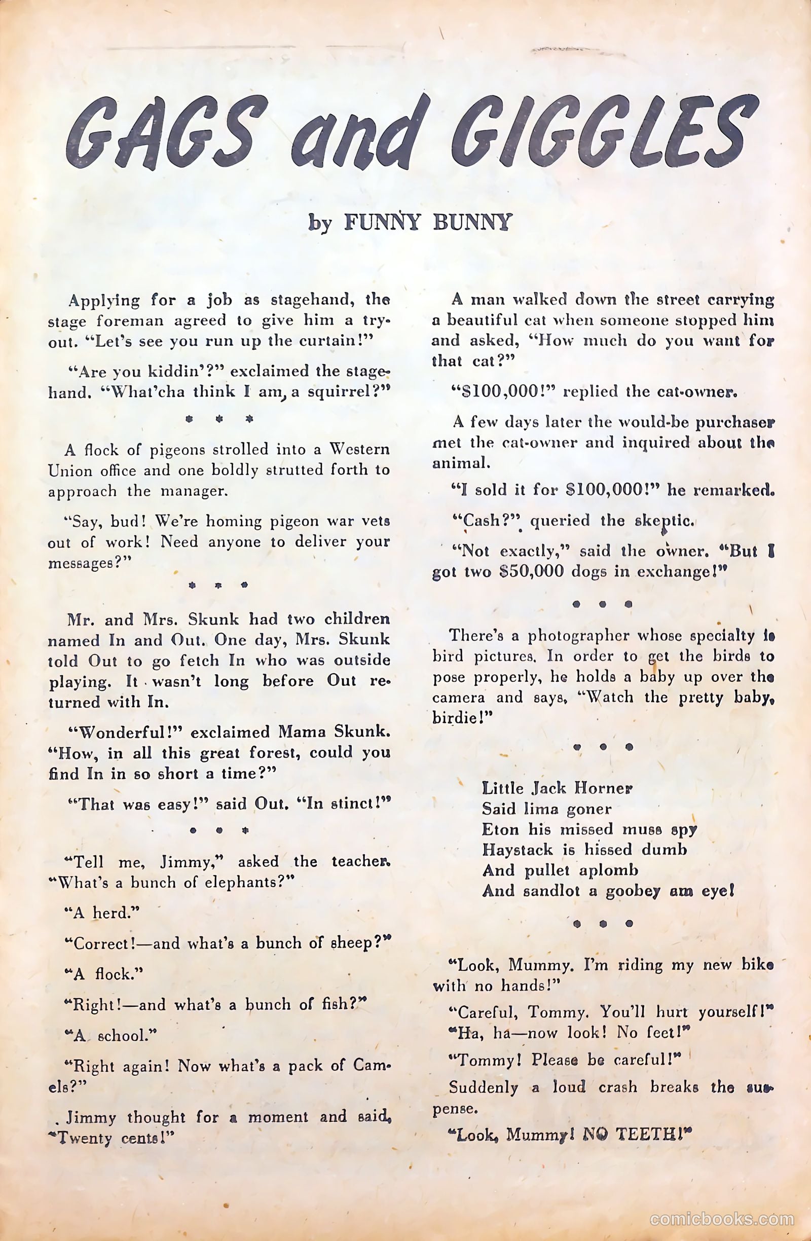 Monkeyshines Comics #21 (1948) — page 31 of 52