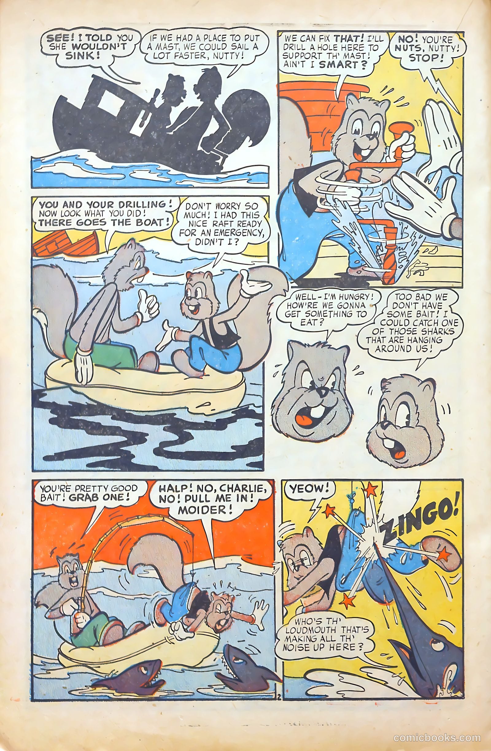 Monkeyshines Comics #21 (1948) — page 34 of 52