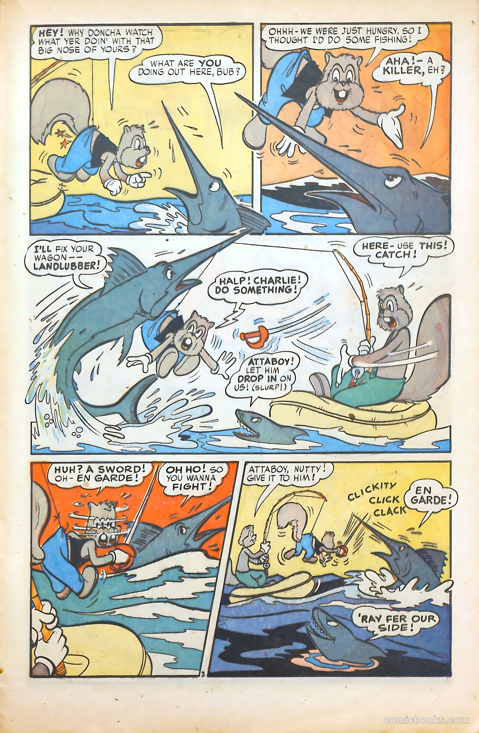 Monkeyshines Comics #21 (1948) — page 35 of 52