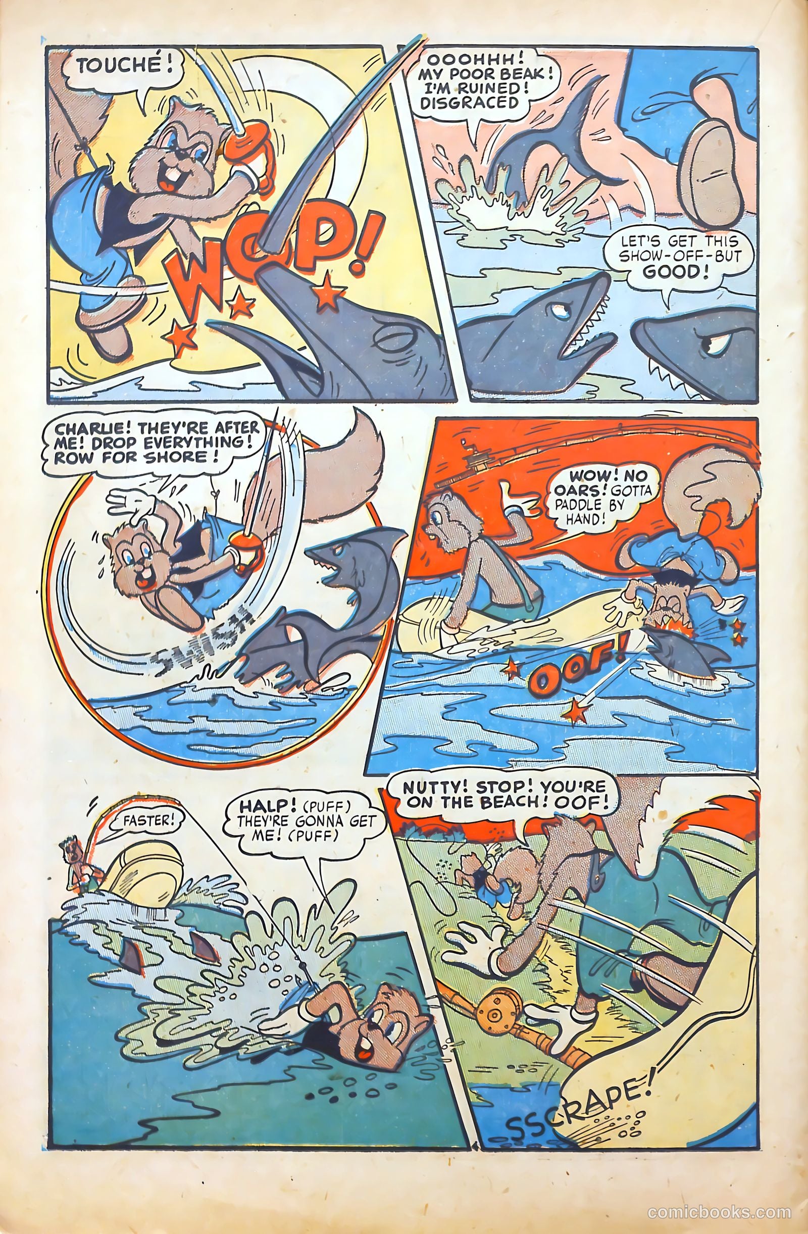 Monkeyshines Comics #21 (1948) — page 36 of 52