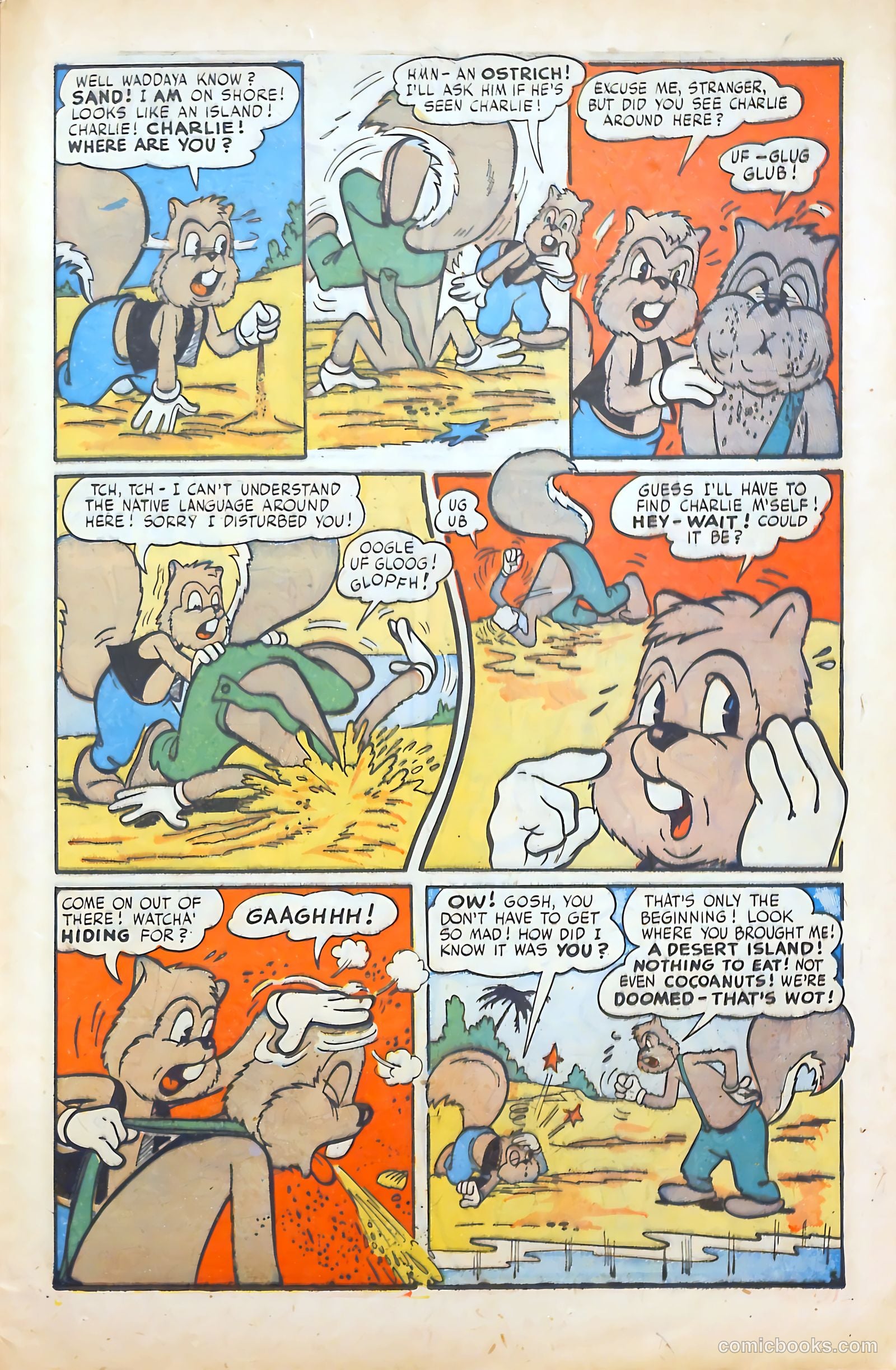 Monkeyshines Comics #21 (1948) — page 37 of 52