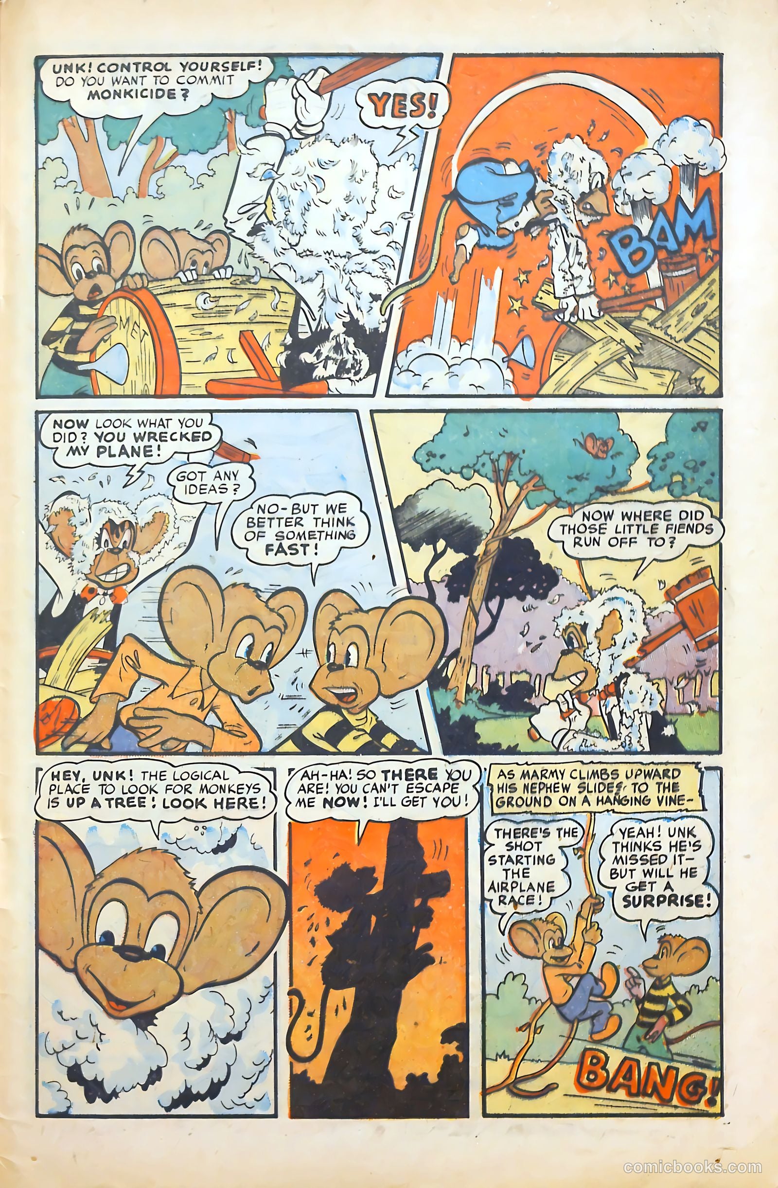 Monkeyshines Comics #21 (1948) — page 47 of 52