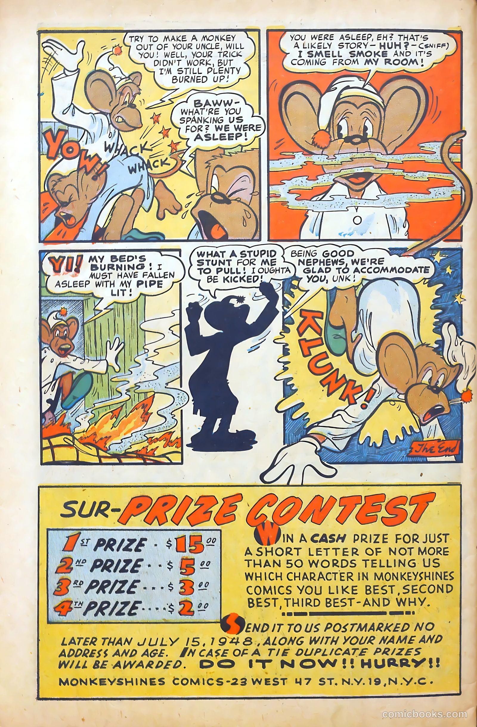 Monkeyshines Comics #21 (1948) — page 50 of 52