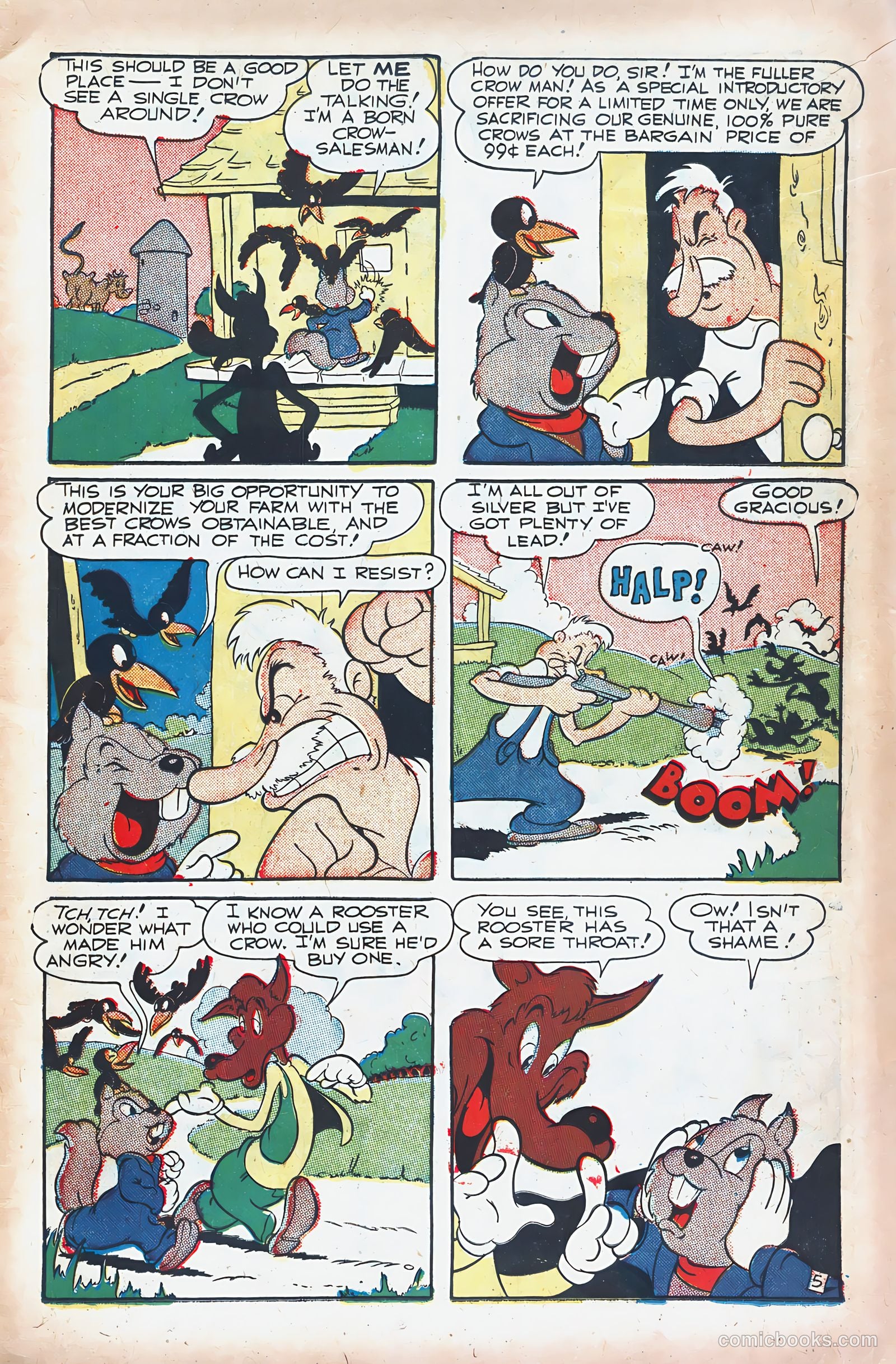 Monkeyshines Comics #22 (1948) — page 15 of 52