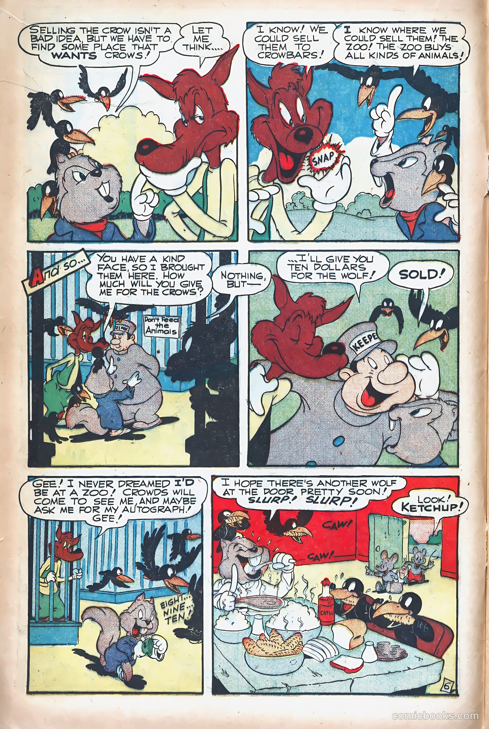 Monkeyshines Comics #22 (1948) — page 16 of 52