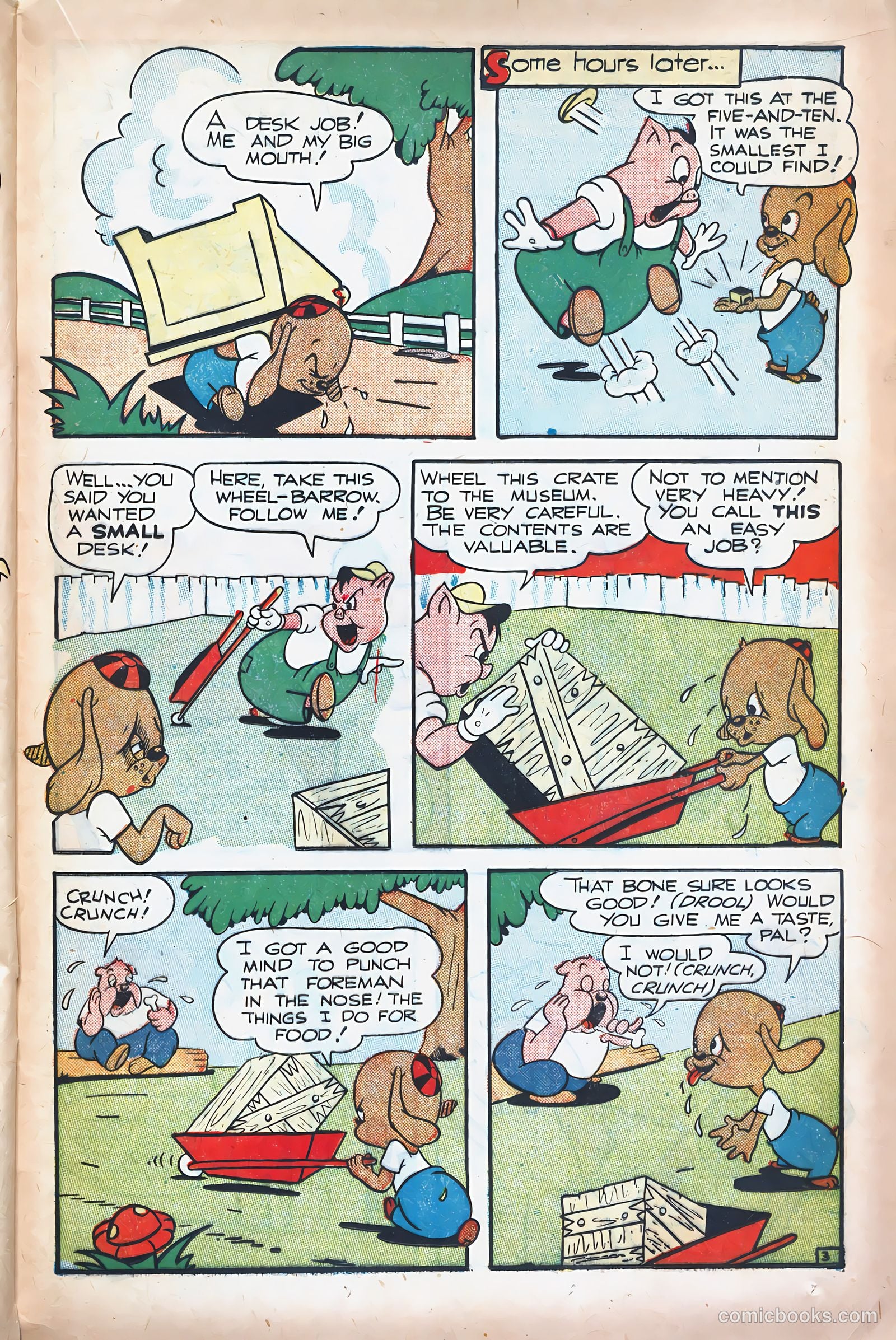 Monkeyshines Comics #22 (1948) — page 33 of 52