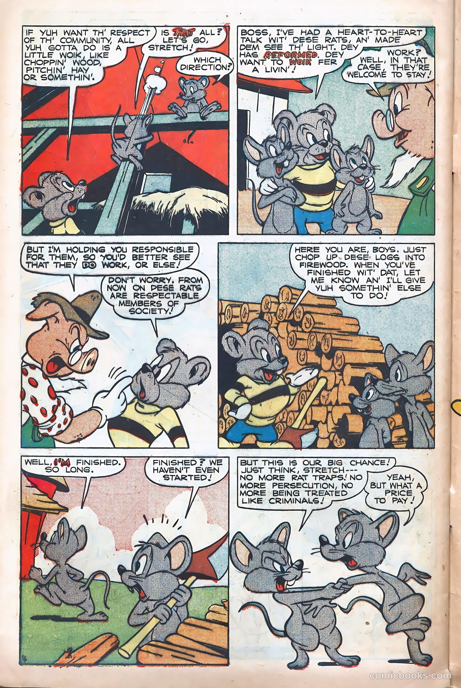 Monkeyshines Comics #22 (1948) — page 42 of 52