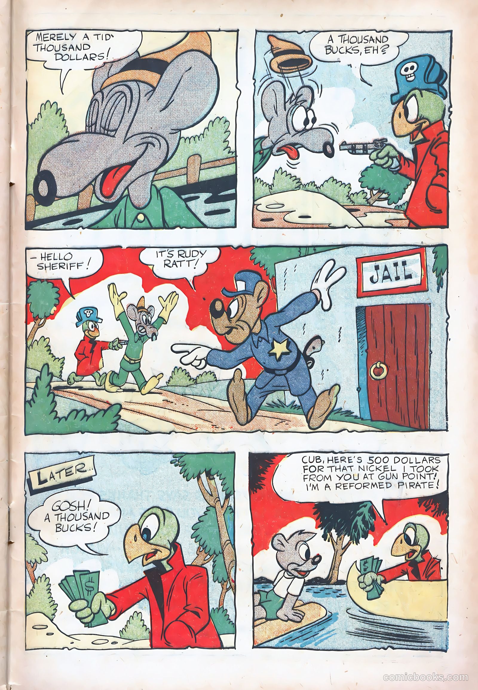 Monkeyshines Comics #22 (1948) — page 49 of 52