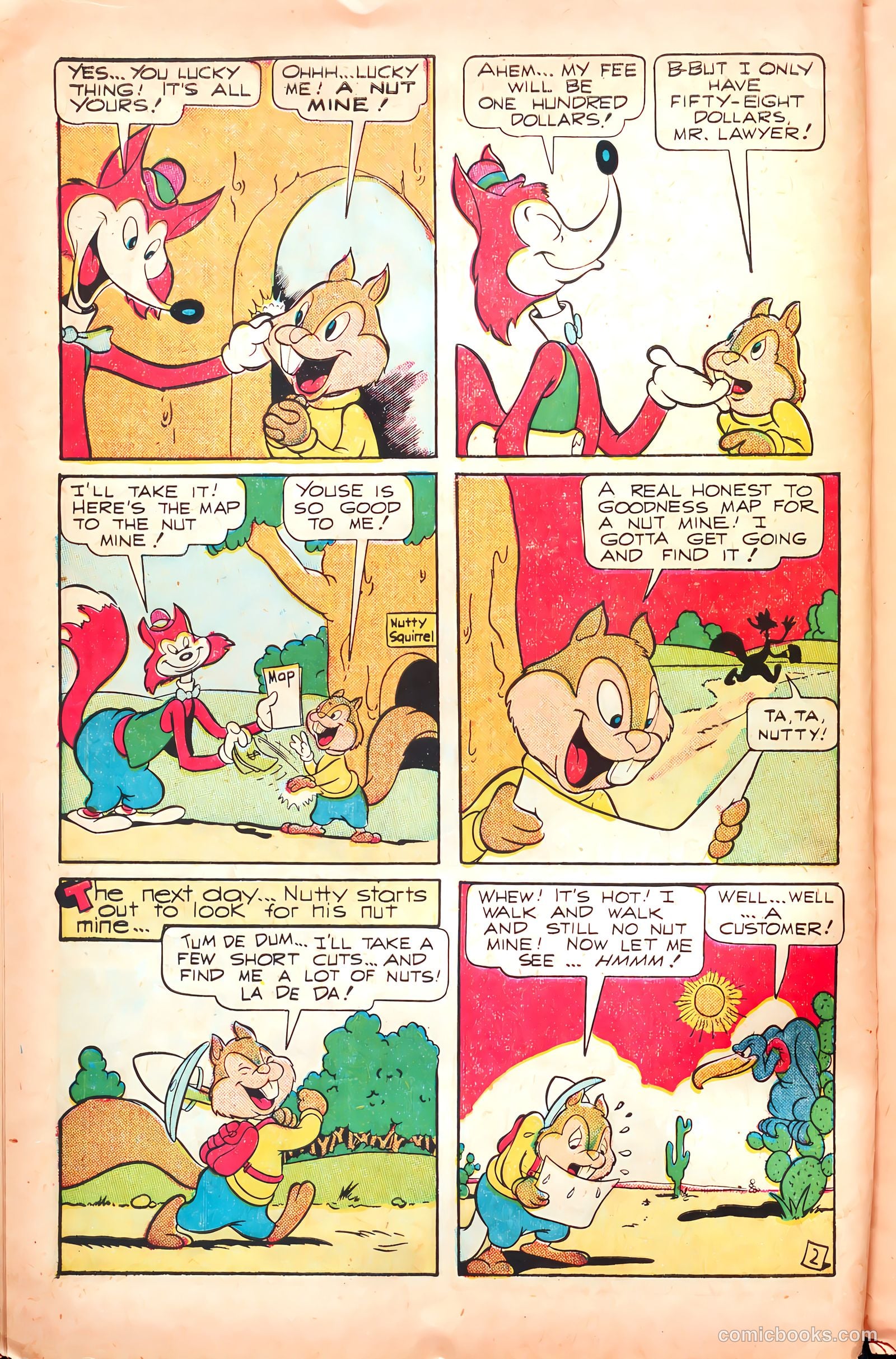 Monkeyshines Comics #23 (1948) — page 12 of 52
