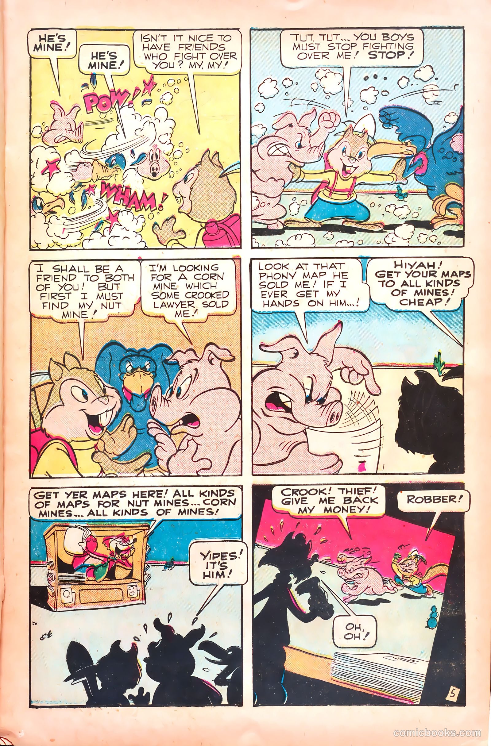 Monkeyshines Comics #23 (1948) — page 15 of 52